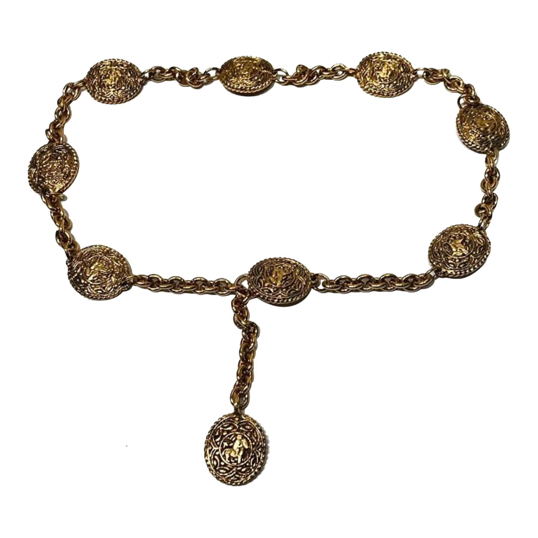 Chanel Chain Belt Vintage Horse Brand Accessories Women s Chairish