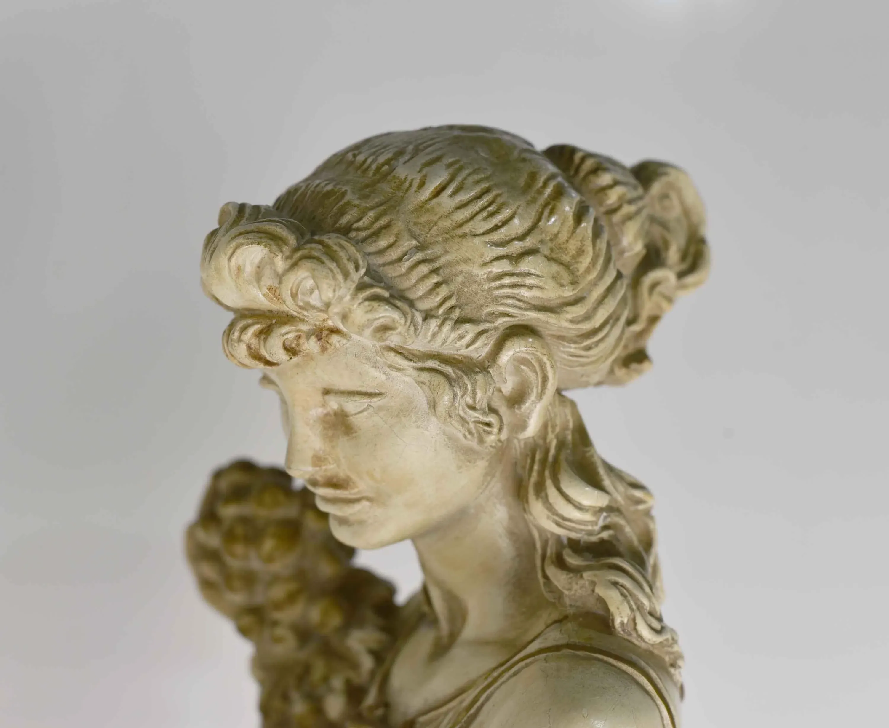 1950s Classical Greek Figures Chalkware by Universal Statuary Corp