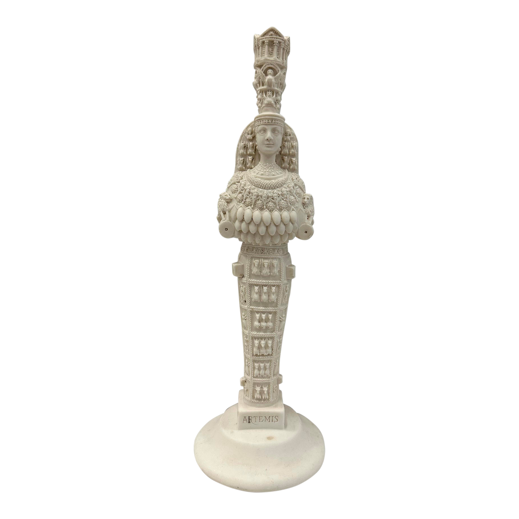Artemis Diana of Ephesus Ivory Statue Chairish