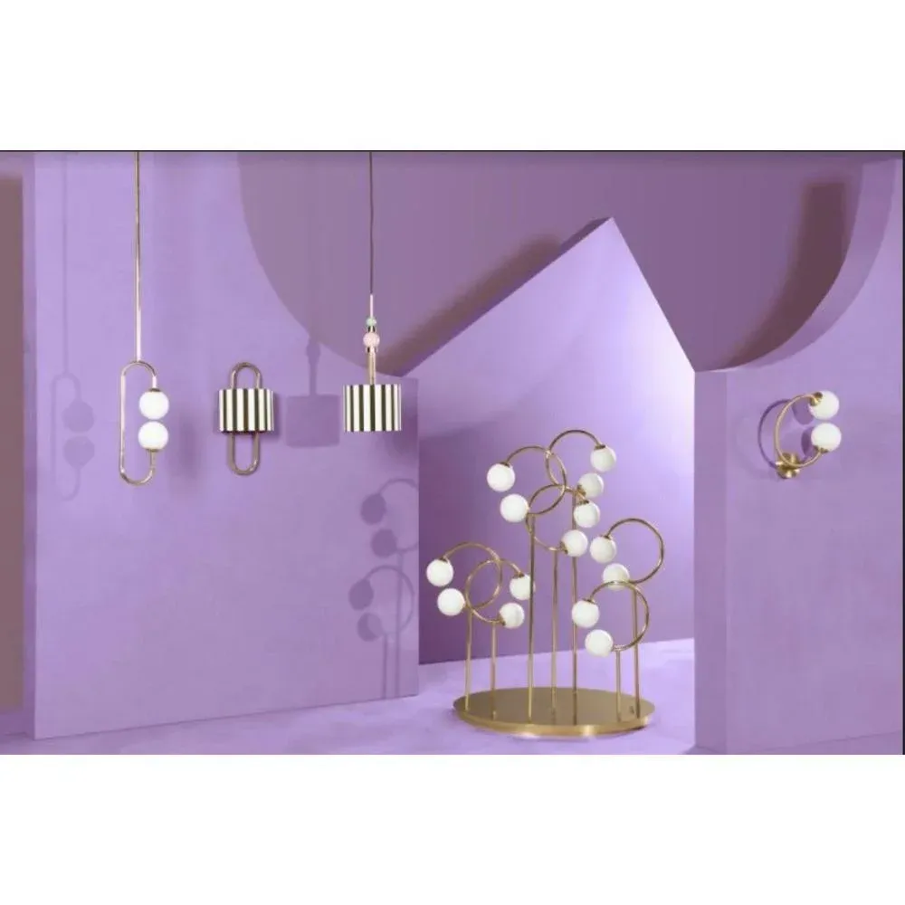 Gabriela Brass Ceiling Lamp by Royal Stranger