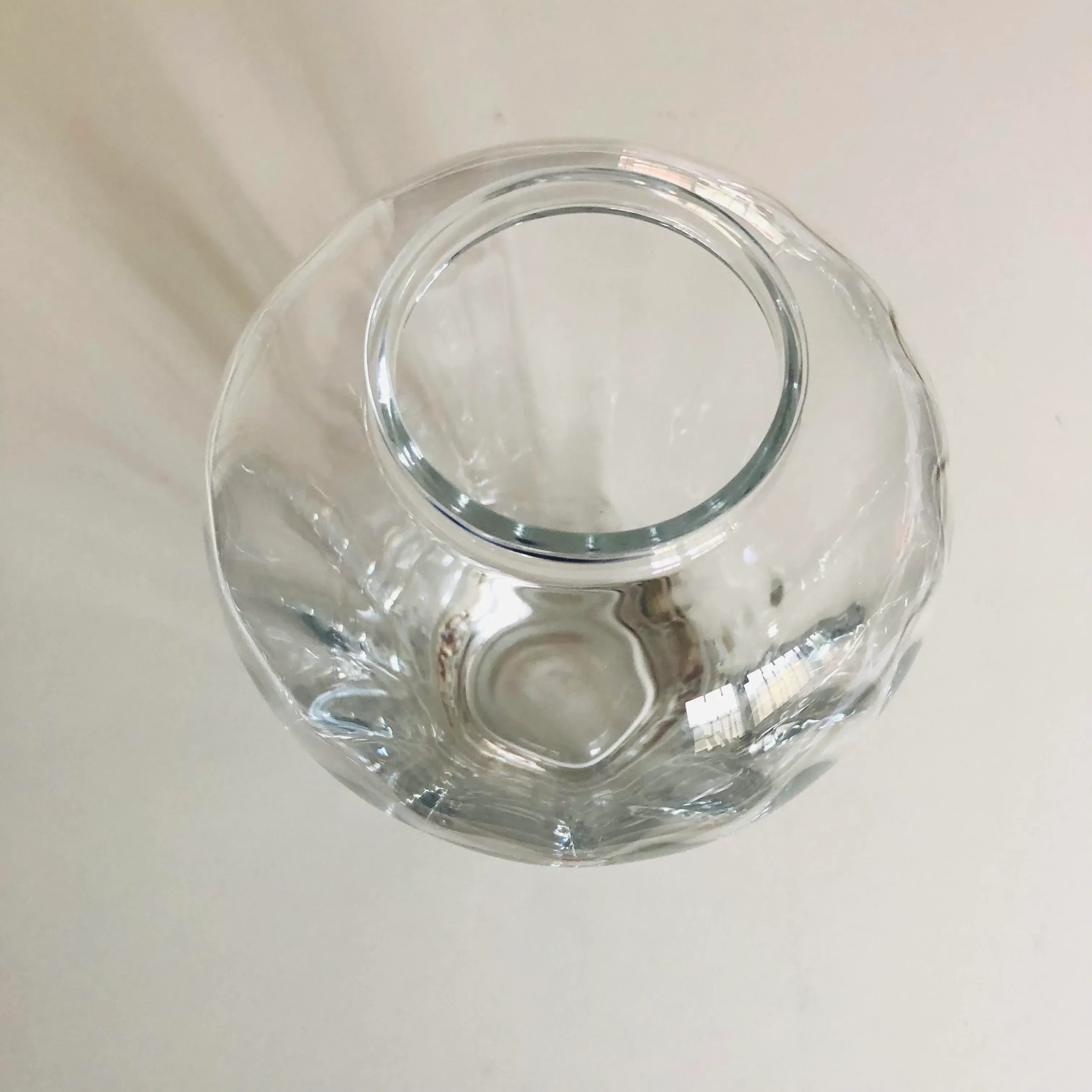 Vintage Lenox Clear Crystal Flower Vase main image 4