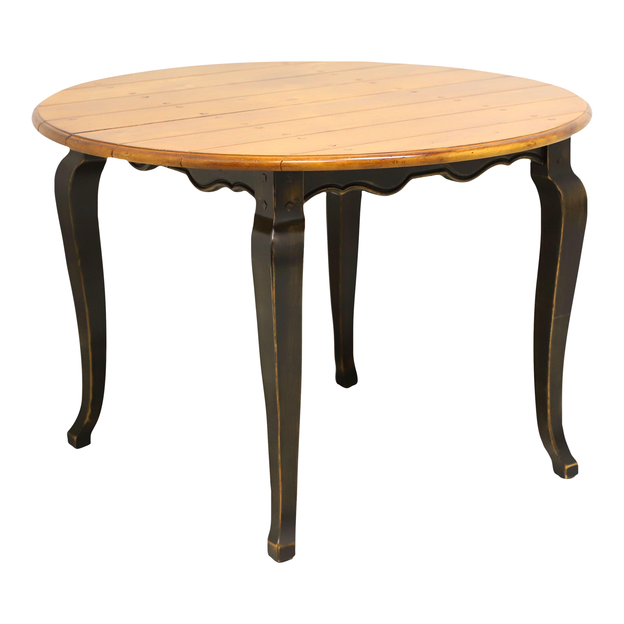 Lorts French Country Pine Farmhouse Dining Table Chairish