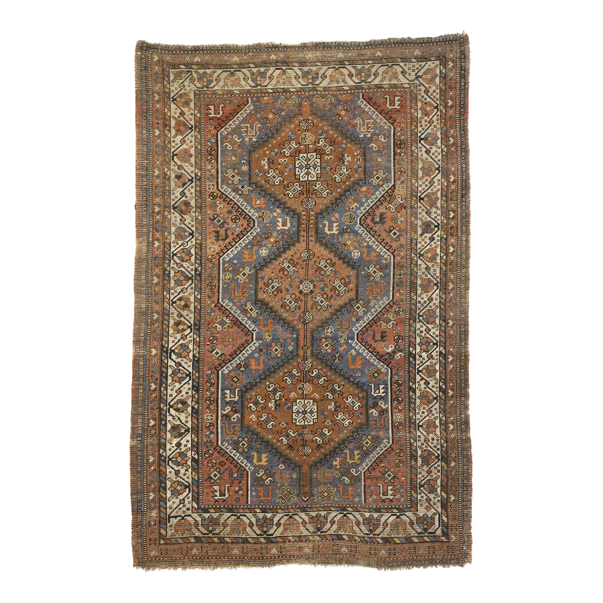 ラグ Shiraz rug No.15 Shiraz - Silver/Slate - Washable Rug– Tumble