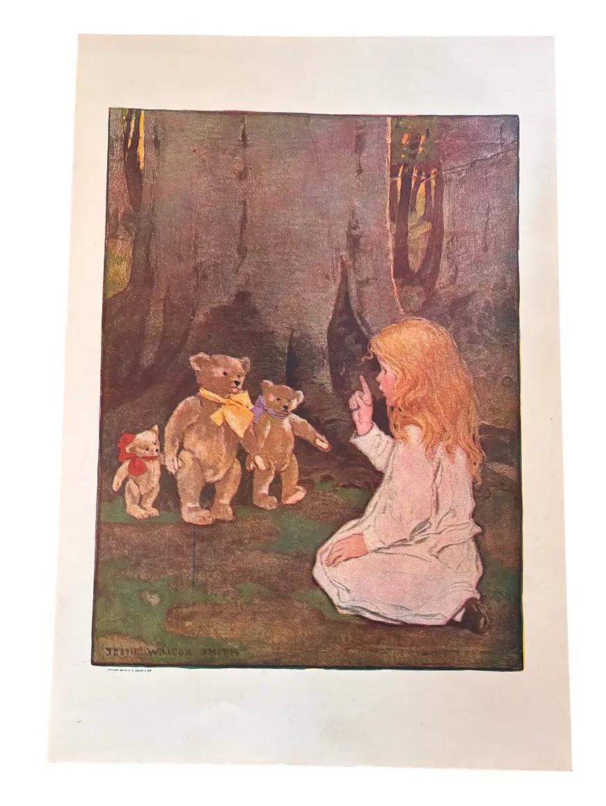 Jessie Willcox Smith Goldilocks and the Three Bears - 1908
