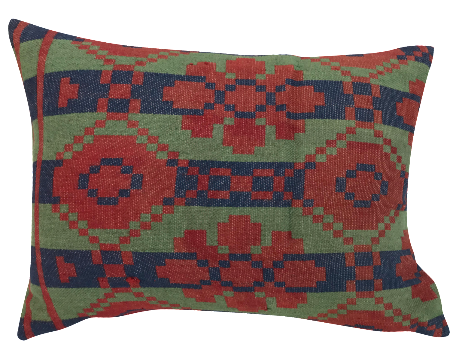 Southwestern Style Wool Blanket Pillow Chairish