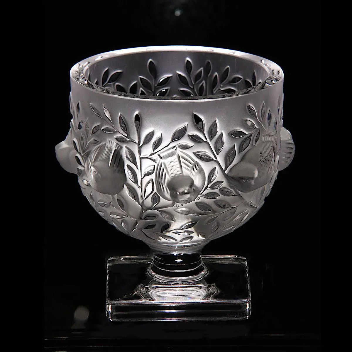希少品 ラリック クリスタル Lalique French Art Glass Frosted