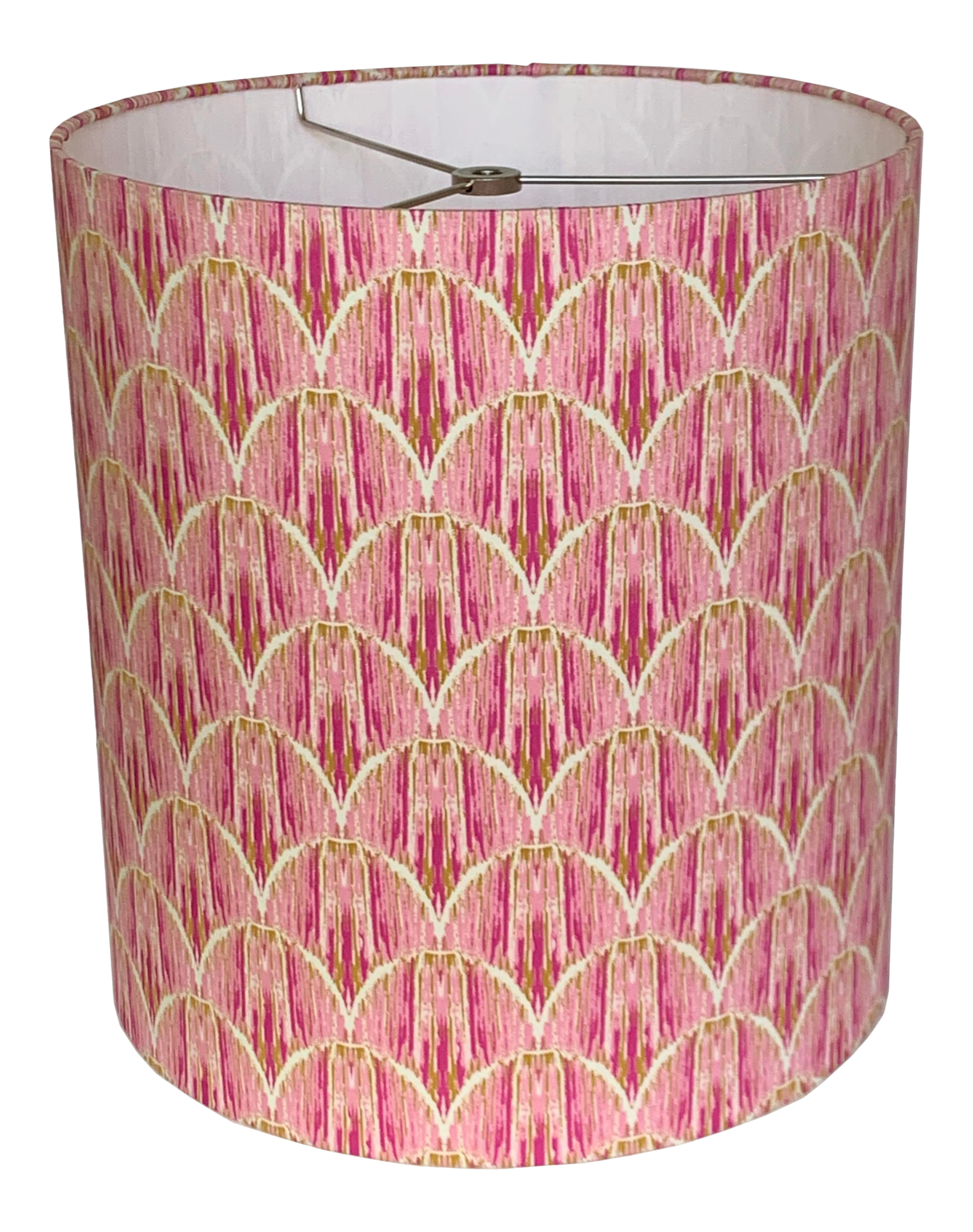 pink and rose gold lamp shade