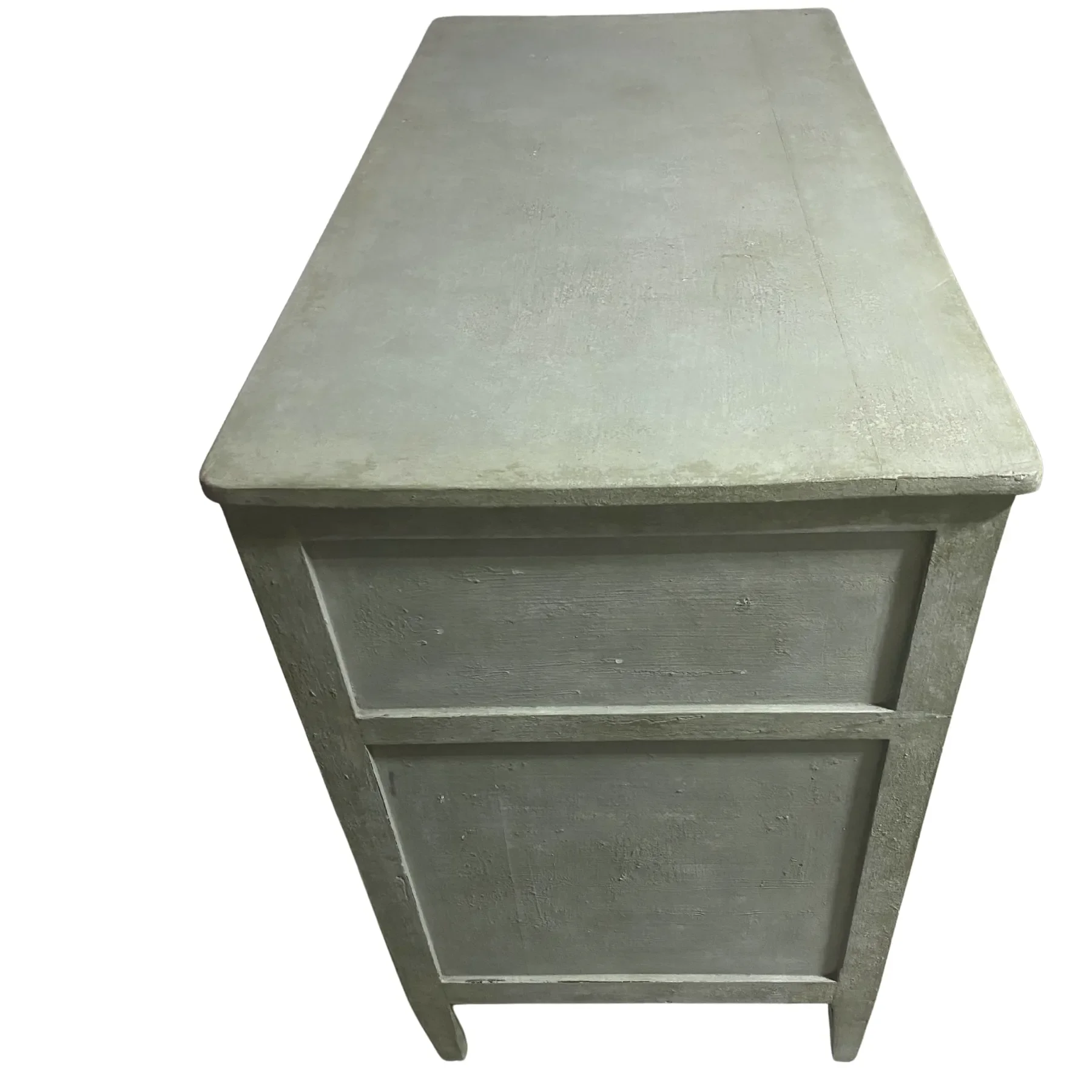 19th Century Italian Neoclassical Painted Commode With Old-World Finish