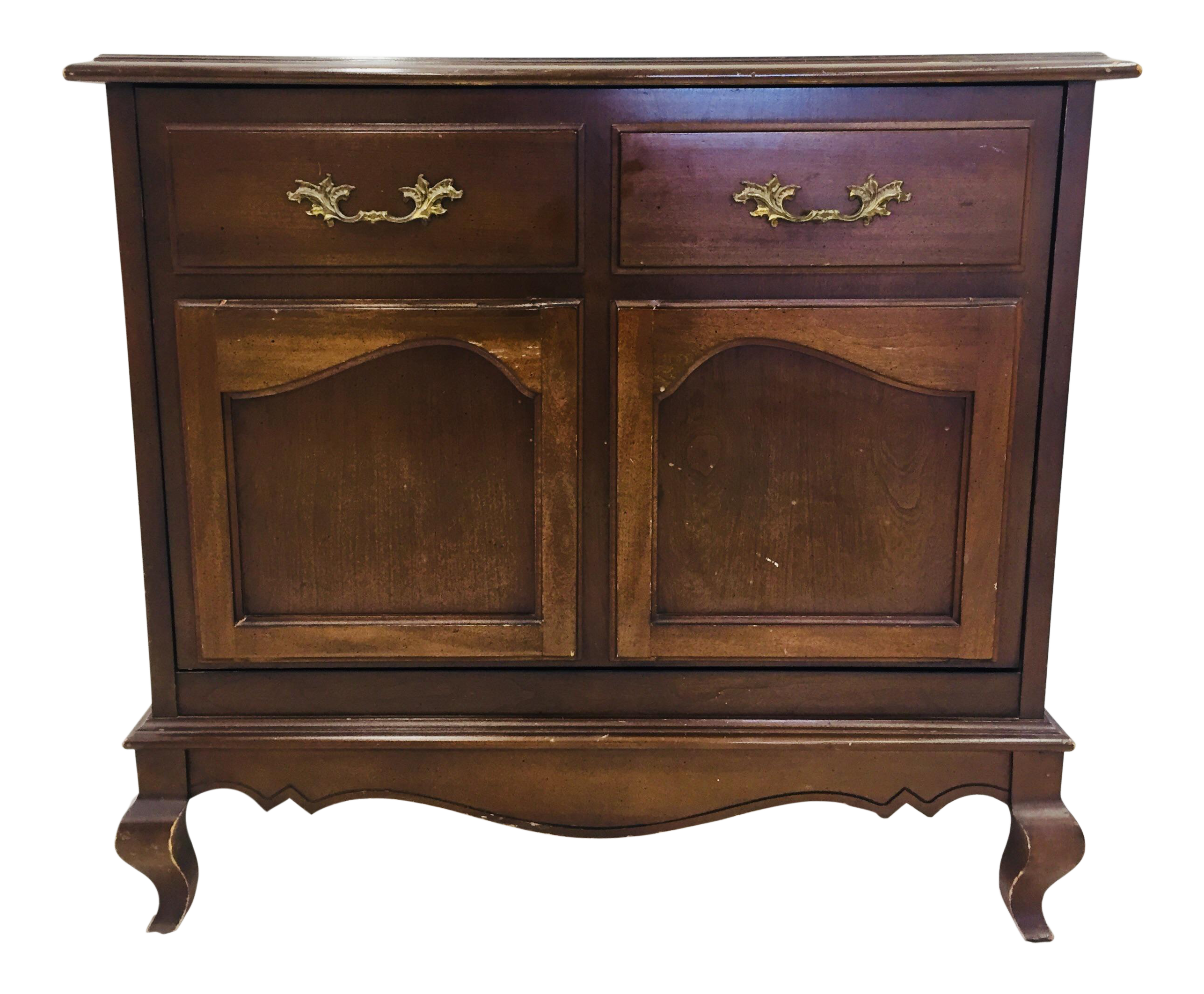 Vintage Lane Co Vinyl Record Cabinet Chairish