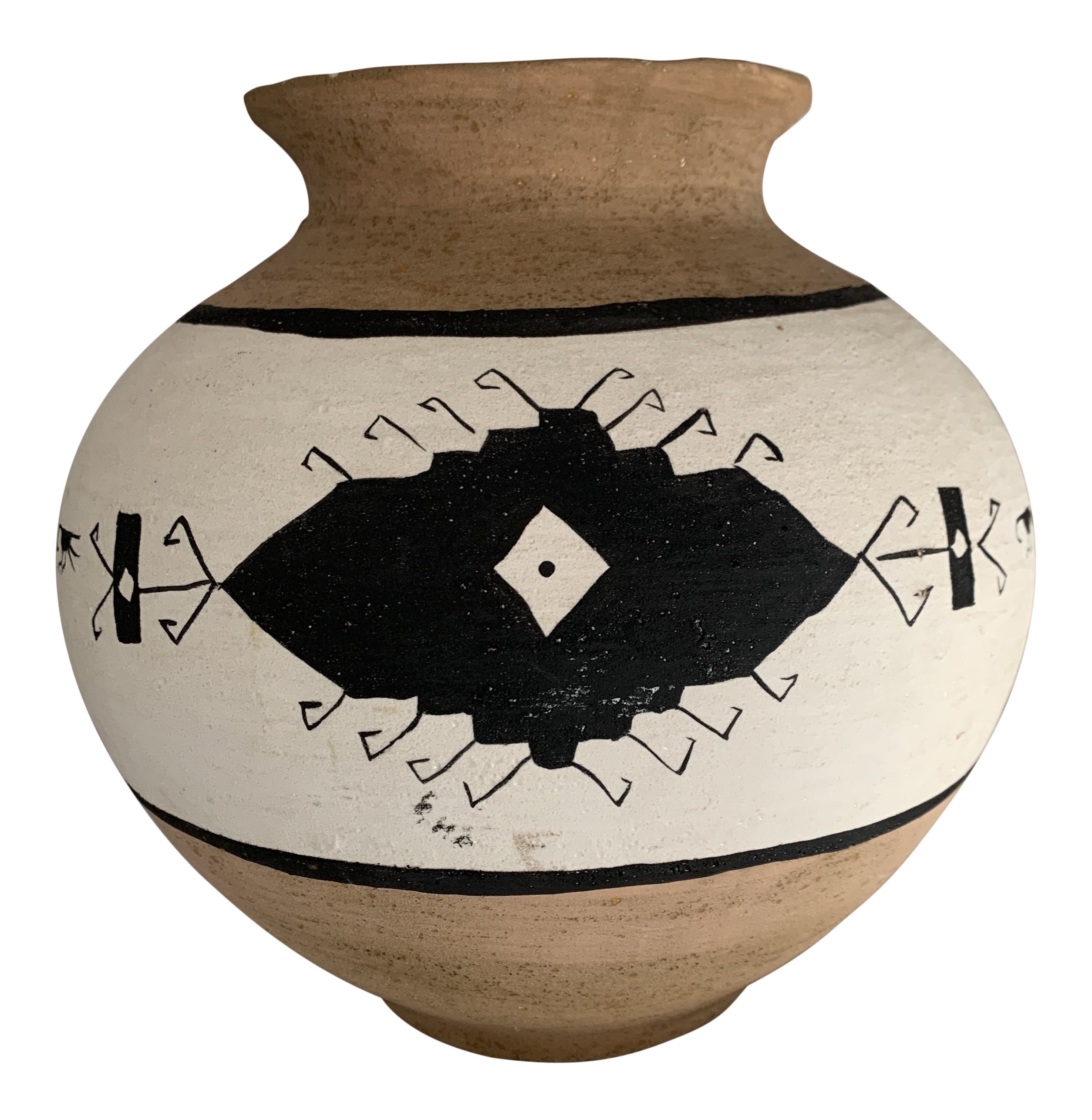 Vintage Aztec Pottery Vase Chairish