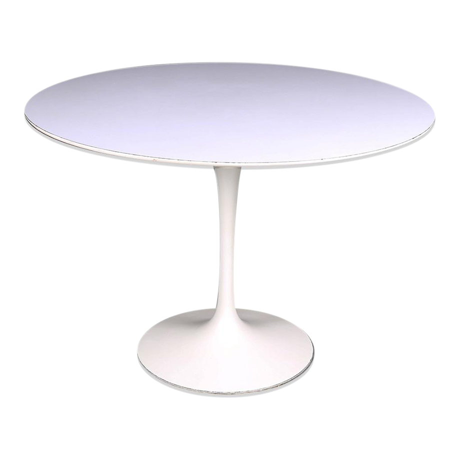Knoll MidCentury Original Vintage Round Saarinen Tulip Table Chairish