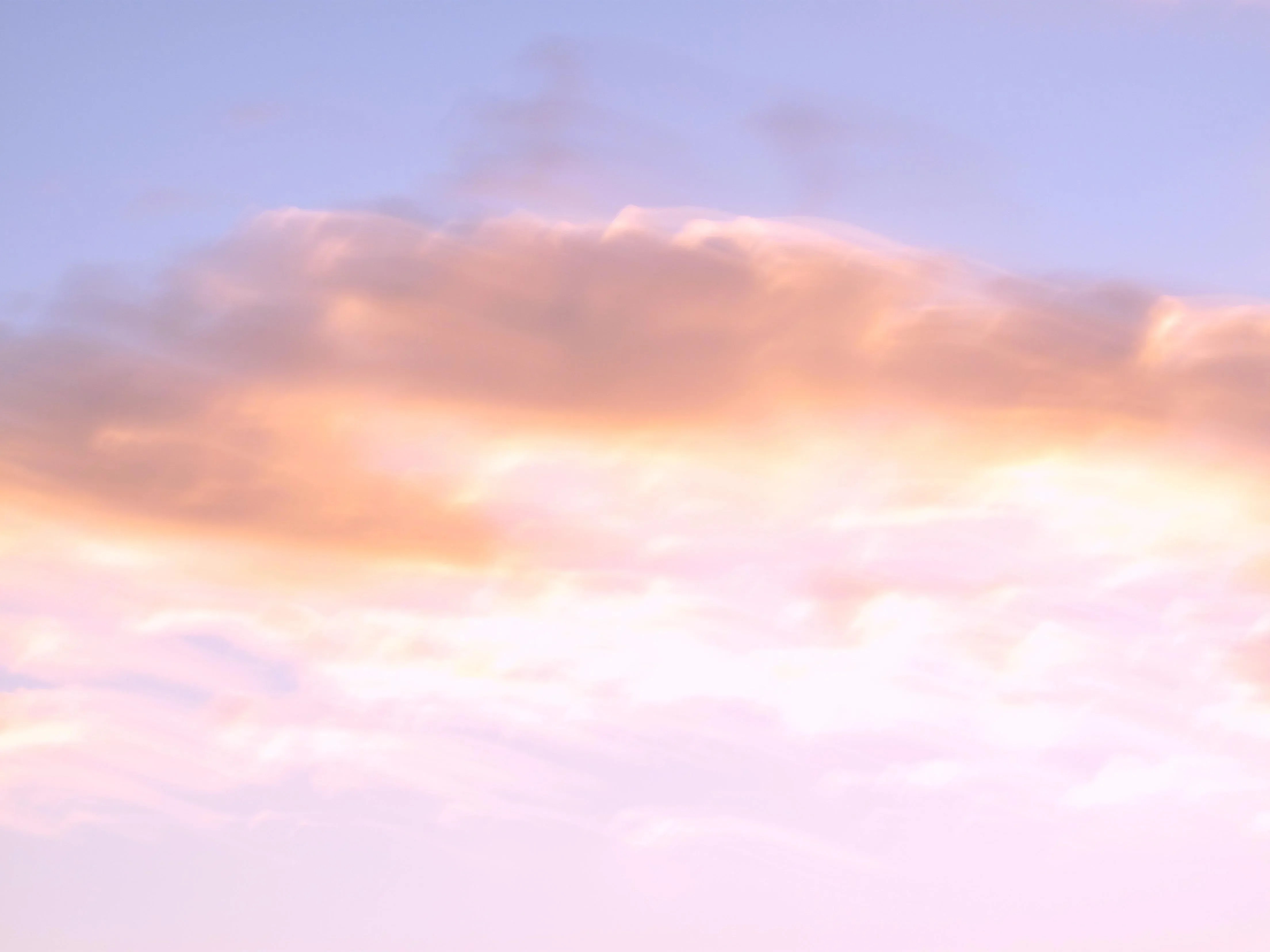 Contemporary Abstract Clouds/Sunset Photographic Color Print