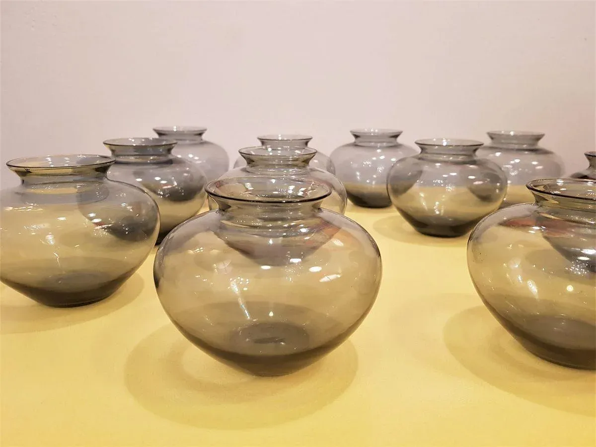 Vintage Heart Vases by Wilhelm Wagenfeld for WMF, Set of 2 | Chairish