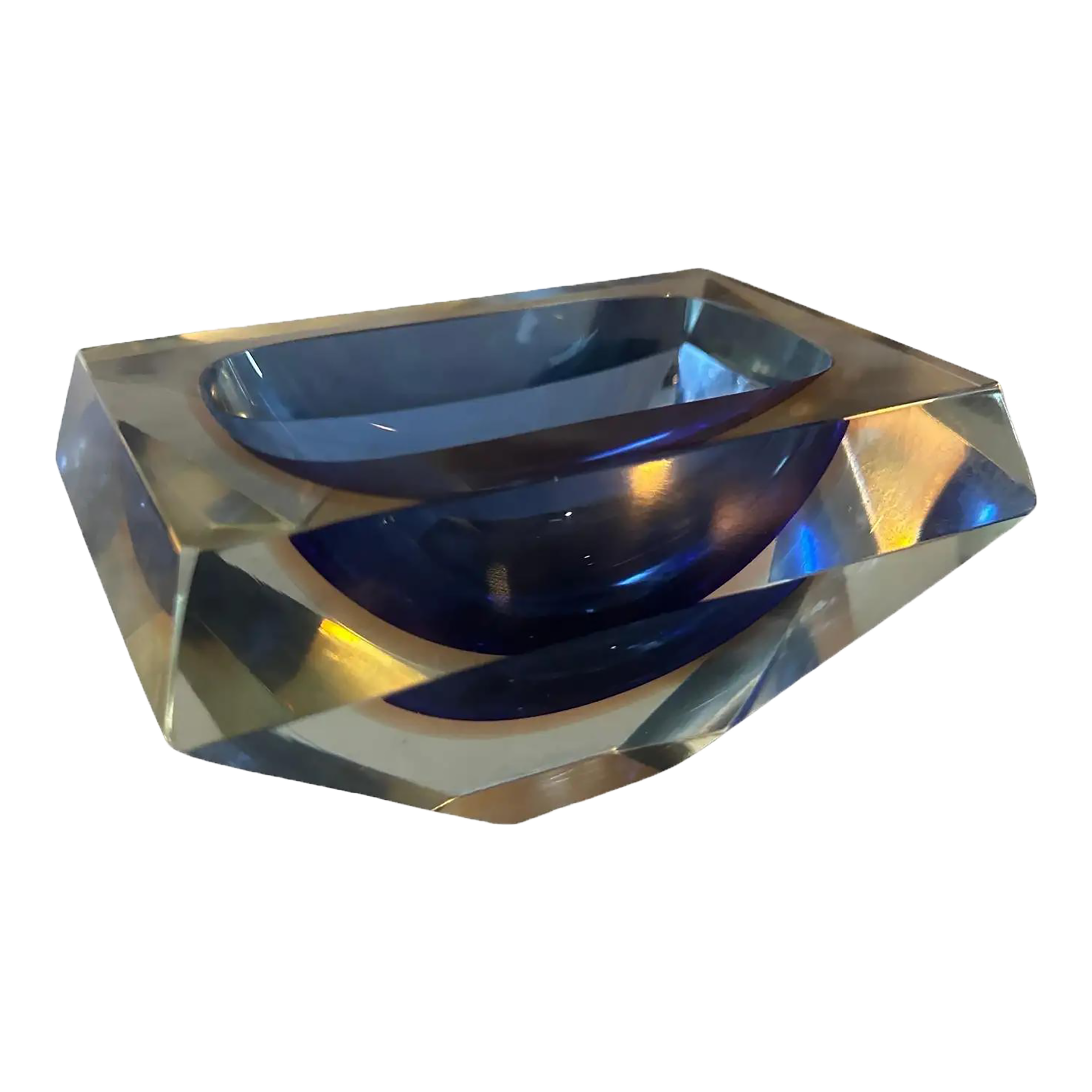 その他 Vintage Vetri Murano Sommerso Ashtray Sommerso Ashtray by Seguso, Murano, 70s by Malama | The Oblist