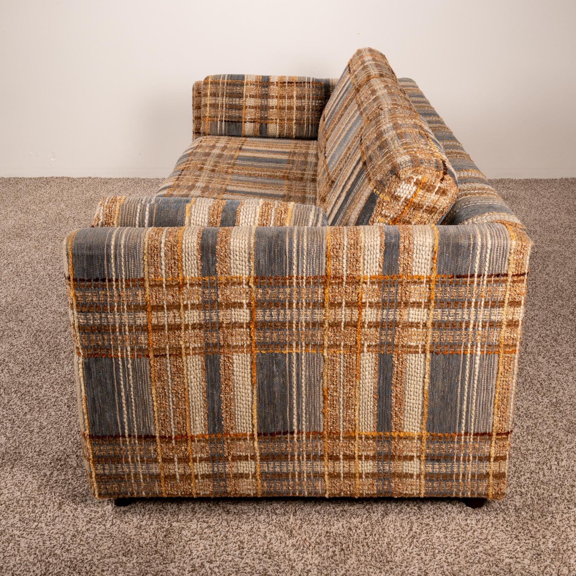 Country Plaid Sleeper Sofa Baci Living Room