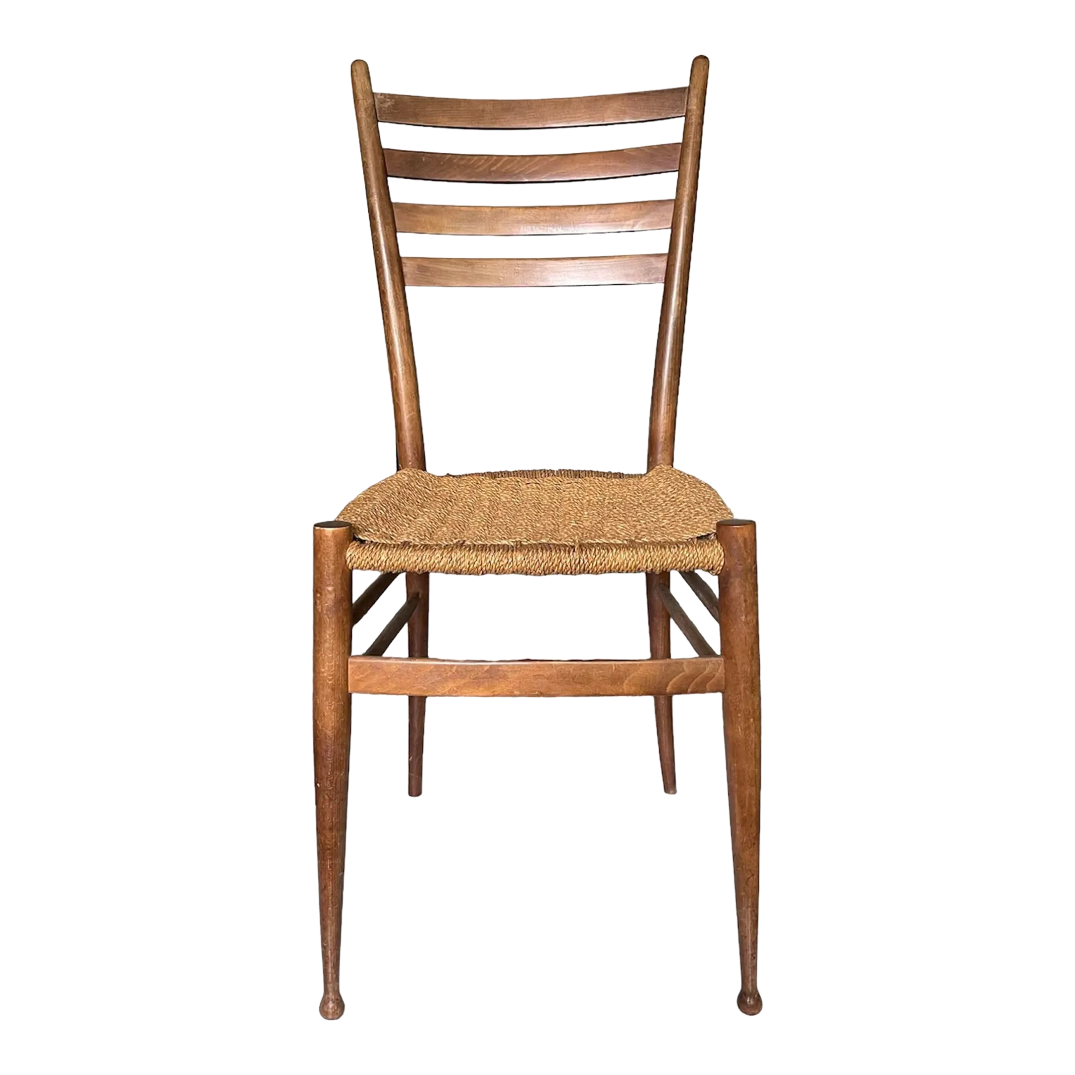 Midcentury Ladder Back Chair Chairish
