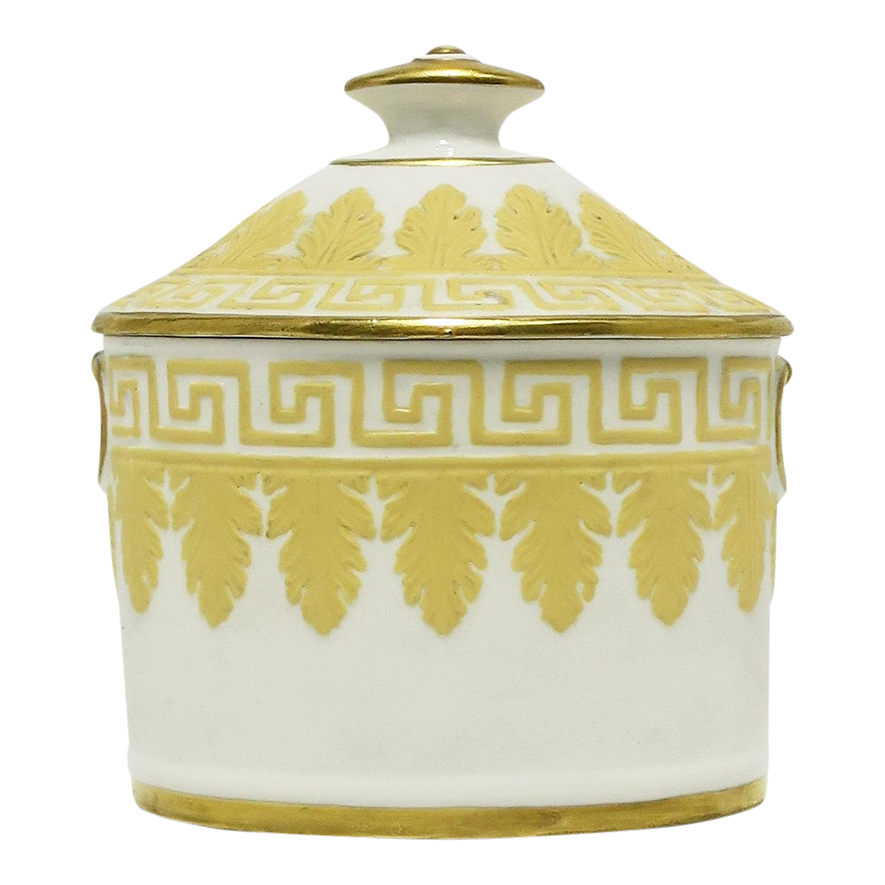 Regency Jasperware Box With GreekKey Design, Ca. 19th Century Chairish