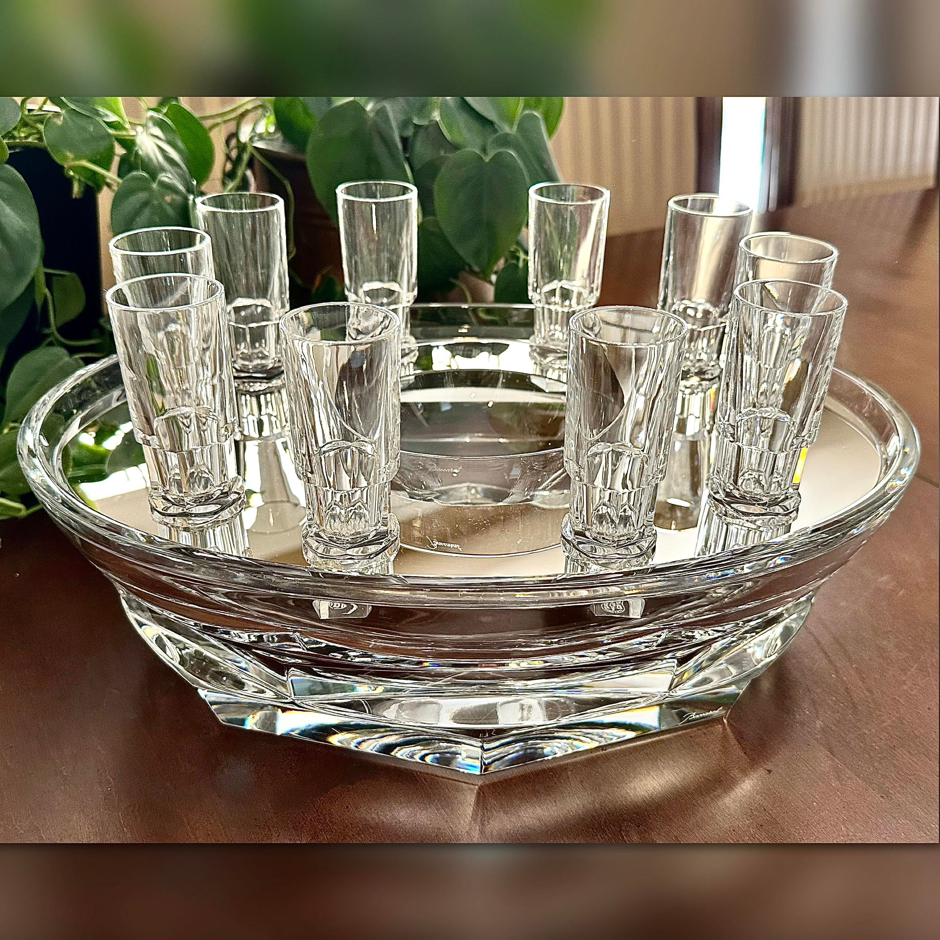 Baccarat Harcourt Abysse Caviar / Vodka Serving Set - 13 Pieces