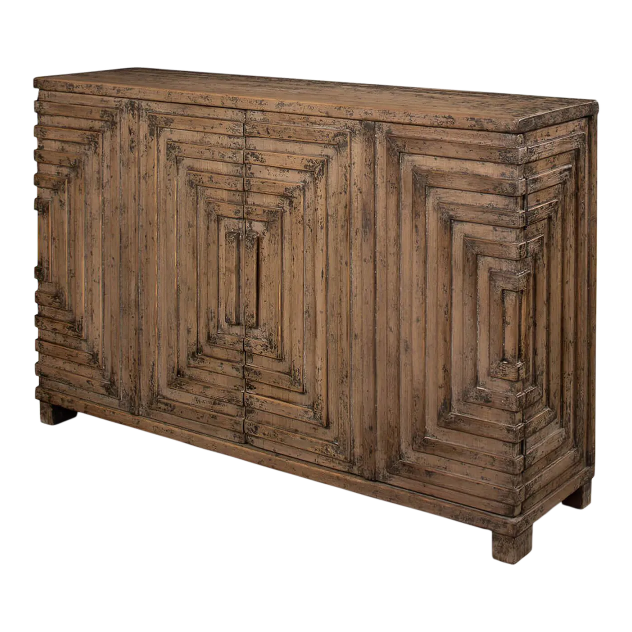 Modern Geometric TwoDoor Chairish