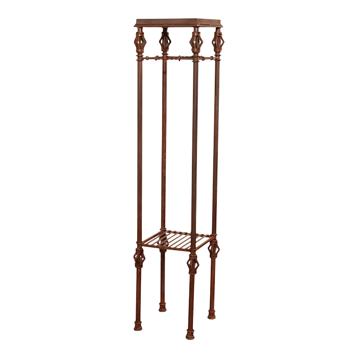 Gothic Style Wrought Iron Plant Stand Chairish