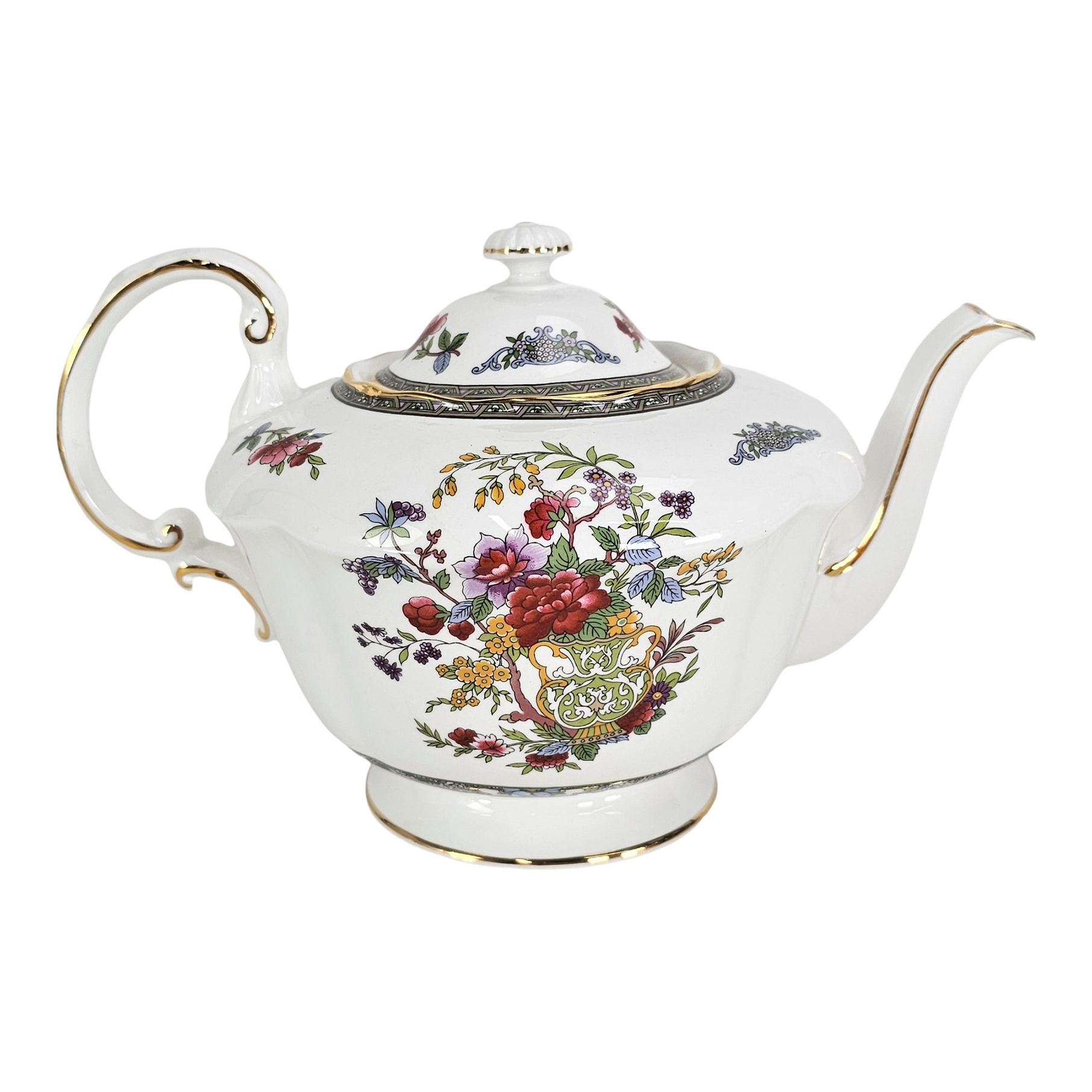 Paragon "Tree of Kashmir" Bone China Teapot Chairish