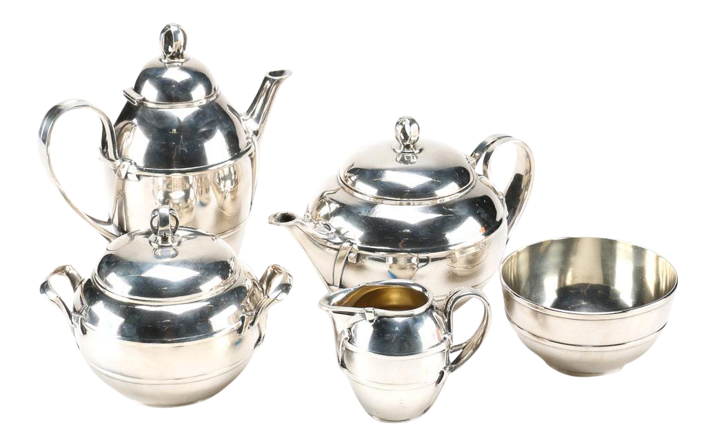 1937 Ercuis French Tea & Coffee Service Set Chairish