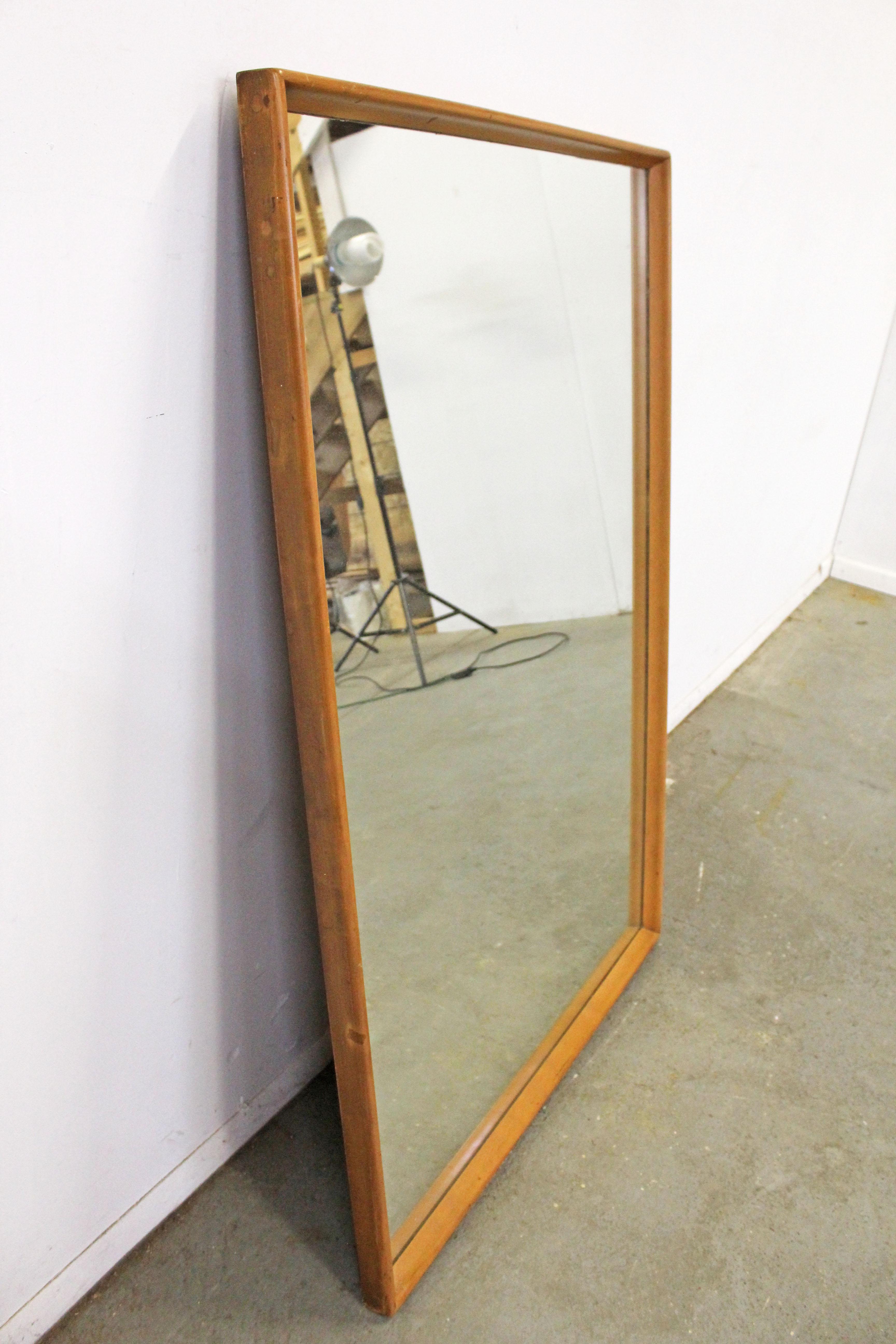 Mid Century Modern Heywood Wakefield Champagne Mirror Chairish