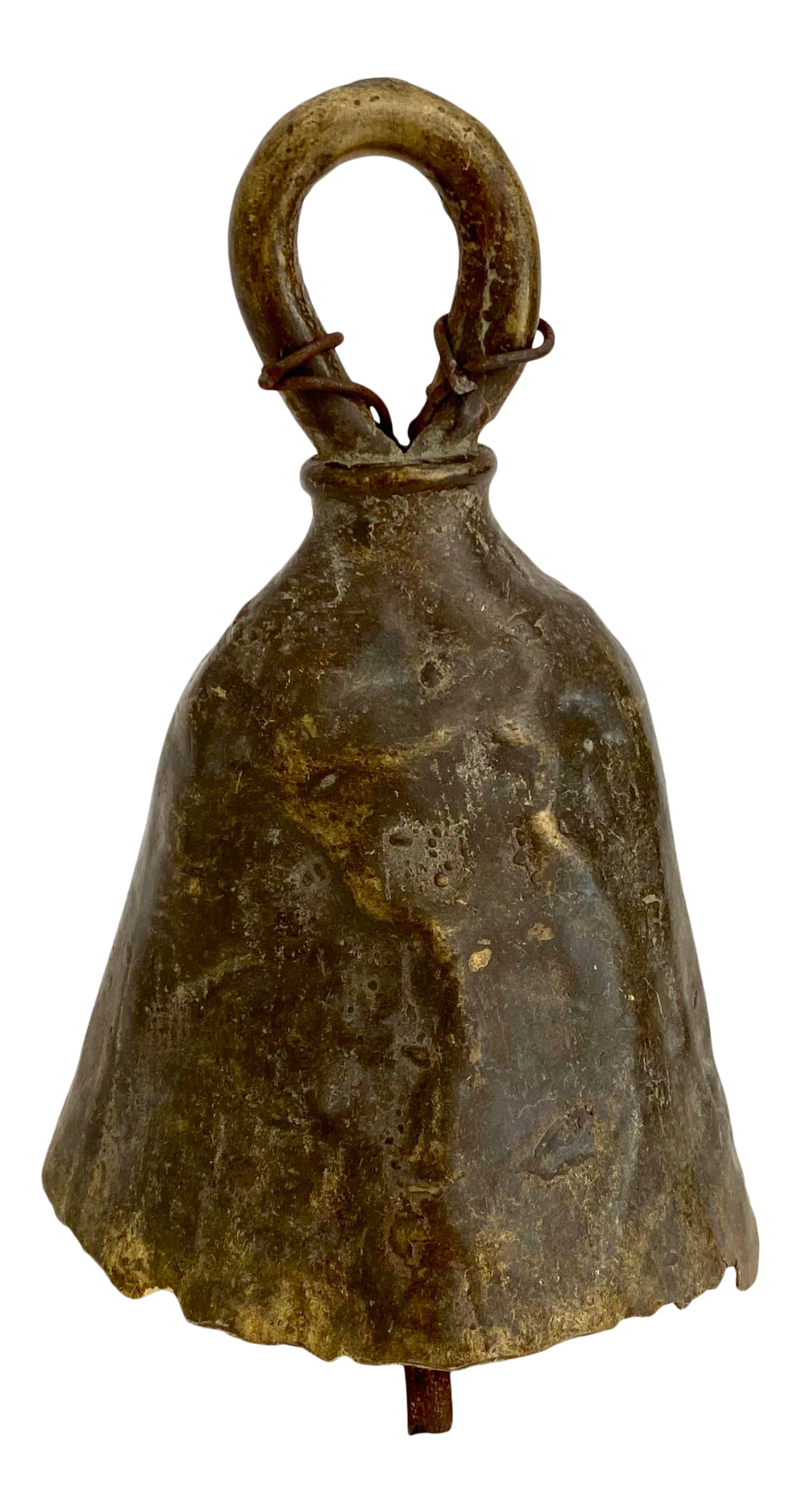 Vintage Nigerian Brass Cow Bells Chairish