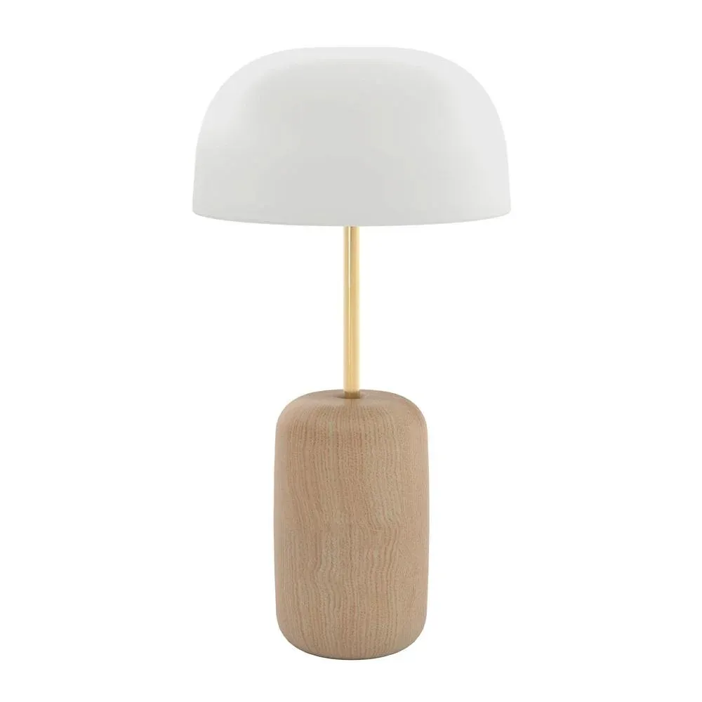 Slate Grey Lampshade Nina Table Lamp by Harto