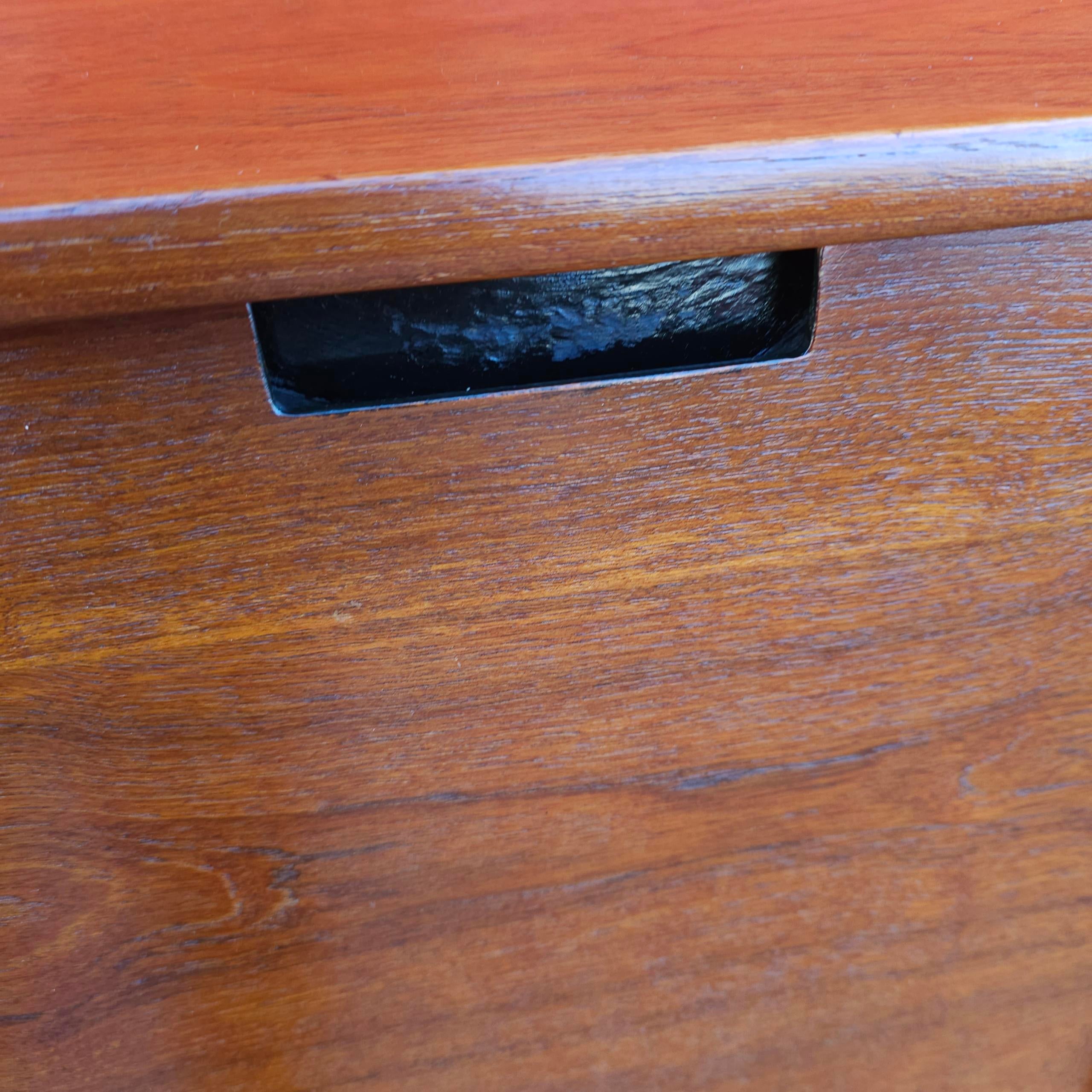 Goro\'s goro\'s K18 Eagle Metal Large, Gold Metal Large, All-Gold MetalMid Century Modern Danish Style Queen Teak Headboard With Floating Nightstands