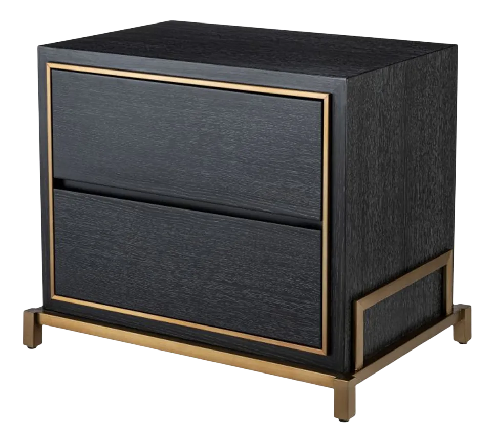 Zael Bedside Table from Pacific Compagnie Collection