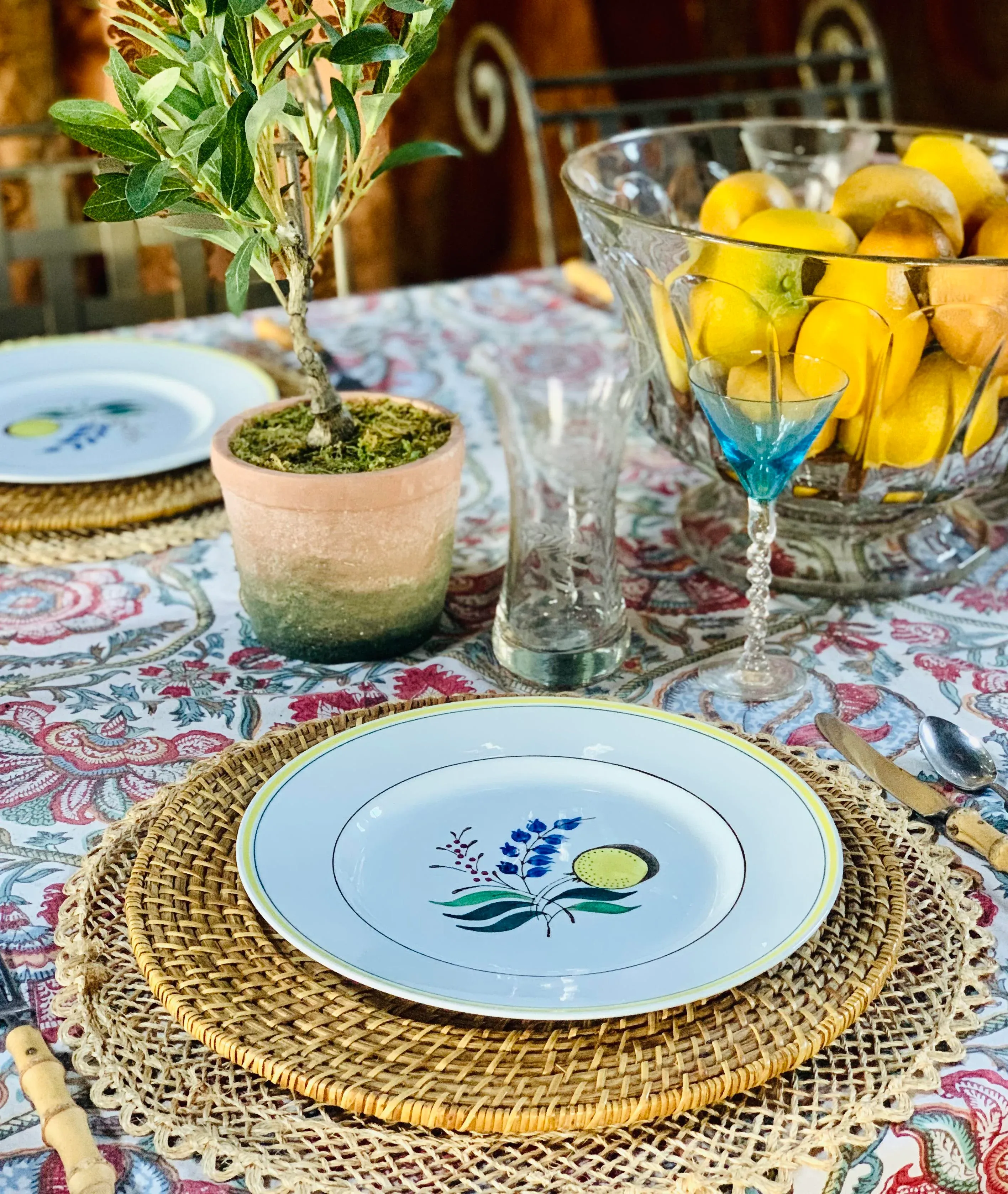 【お得】 Mid-Century Modern Arabia Finland 'Windflower' Dinnerware アンティーク雑貨