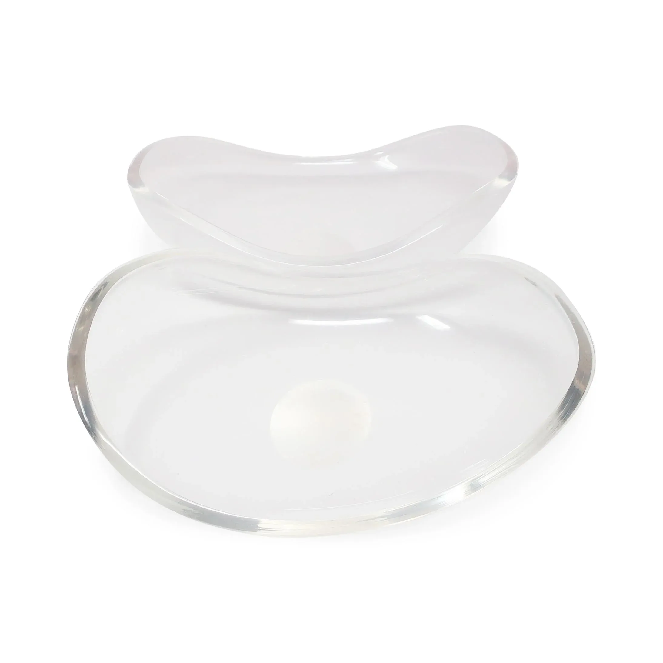 Astrolite Lucite Serving Bowl by Ritts Co. Of Los Angeles
