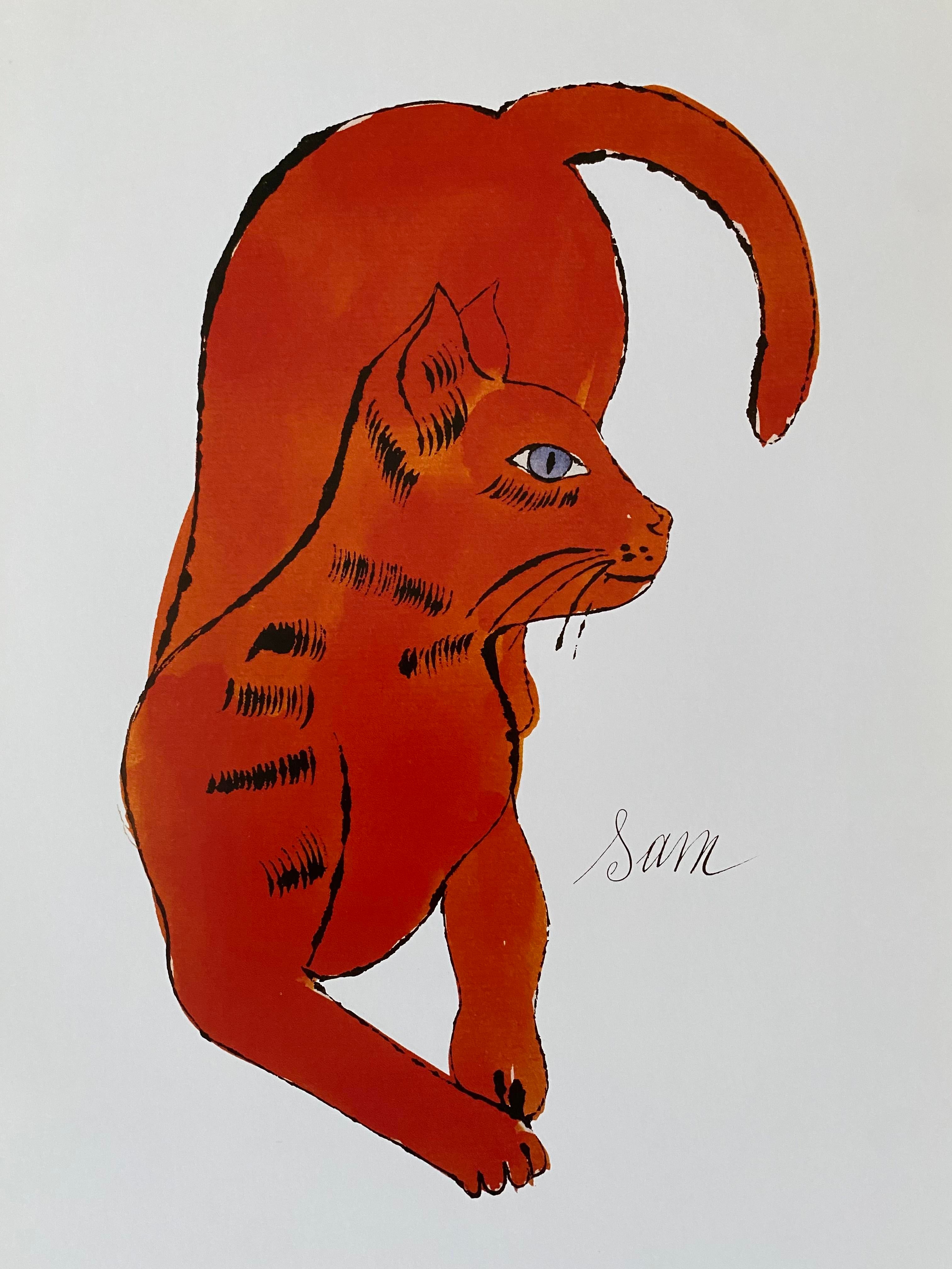 アンディ　ウォーホル　Sam アンディ・ウォーホル Andy Warhol サムという名前の猫 | ONLINE