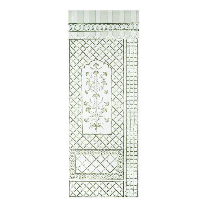 Sample - Schumacher x Marie-Anne Oudejans Bamboo Trellis Panel A in ...