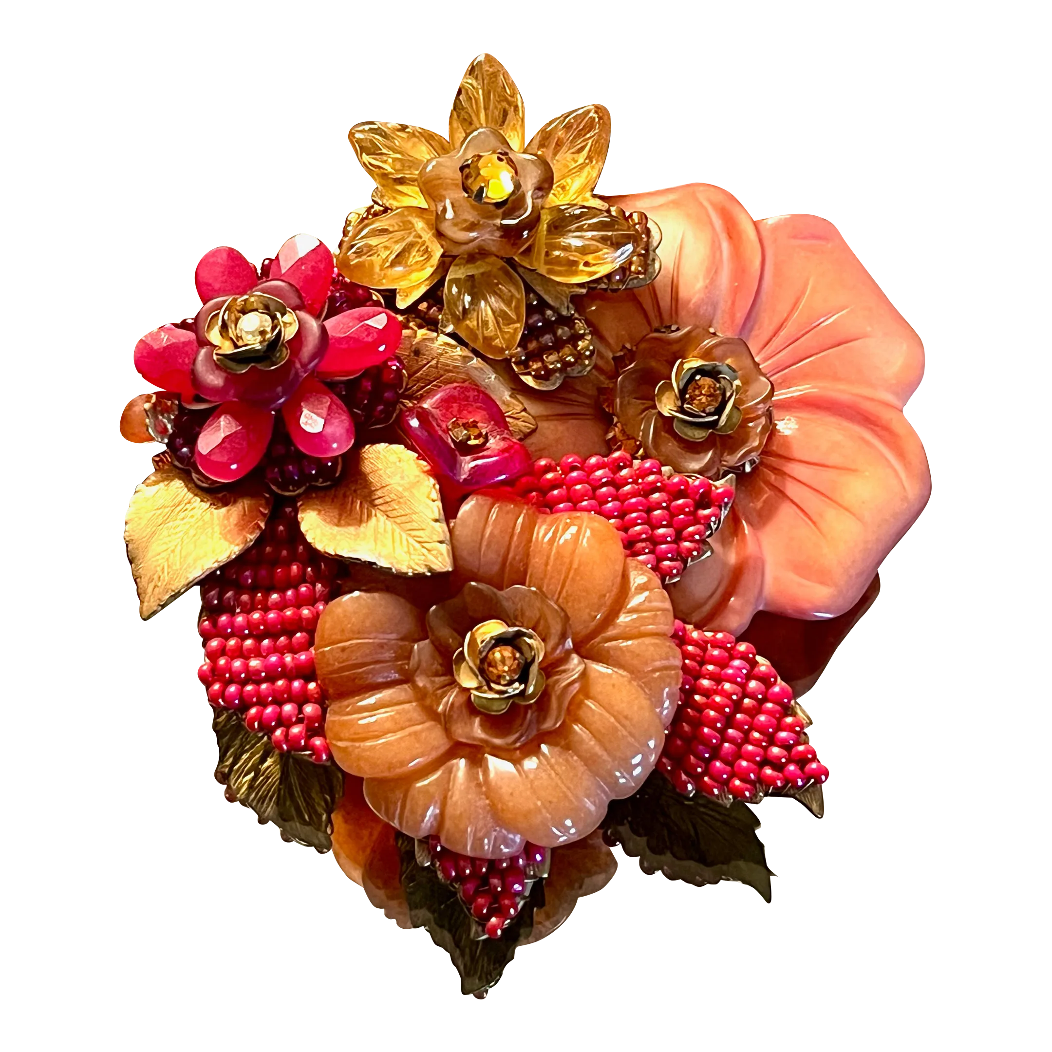 No.0325　スタンレーハグラー IAN St.GIELAR ブローチ 1980s Vintage Stanley Hagler Ian St. Gielar Pin Brooch | Chairish