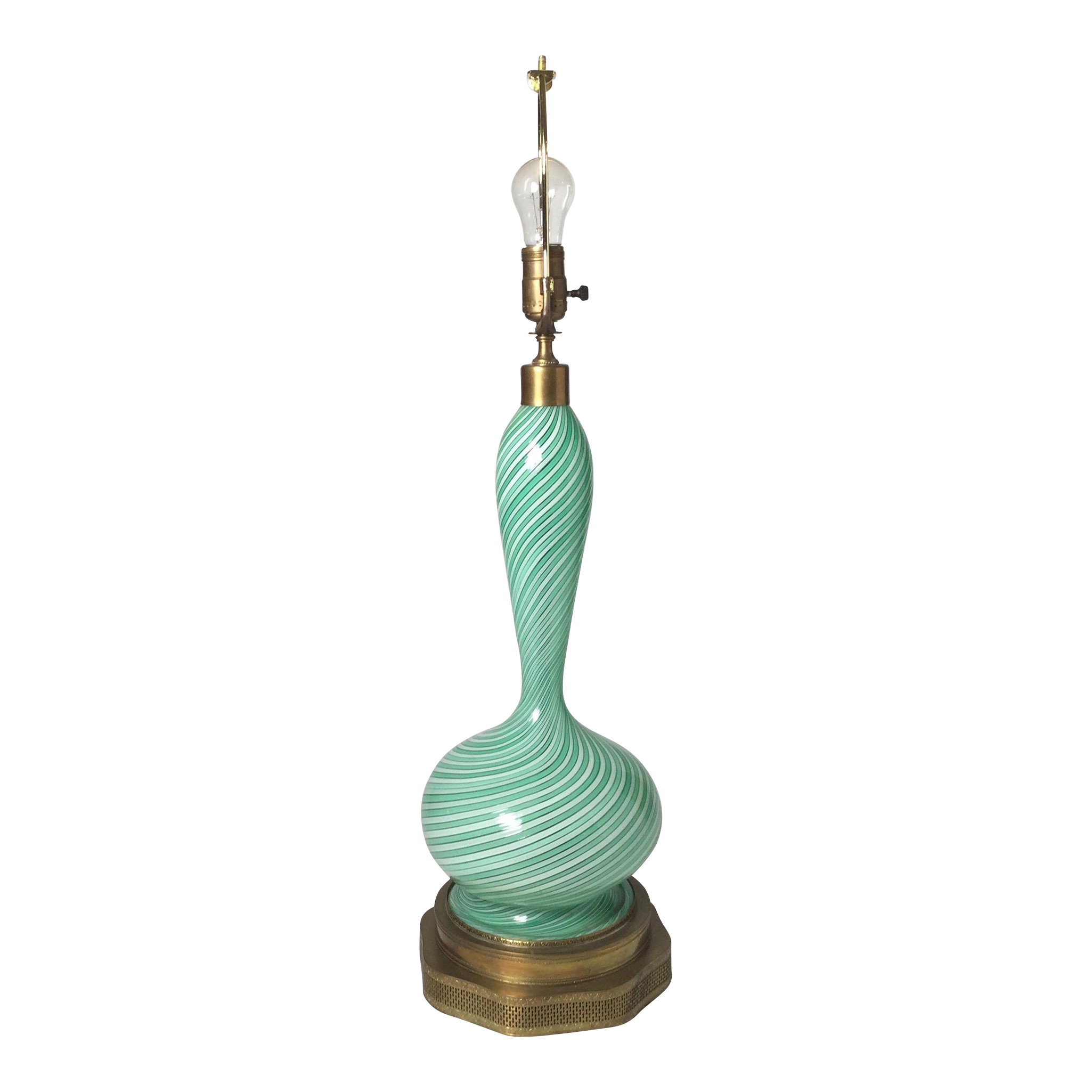 1960s Italian Murano Glass Lamp Chairish