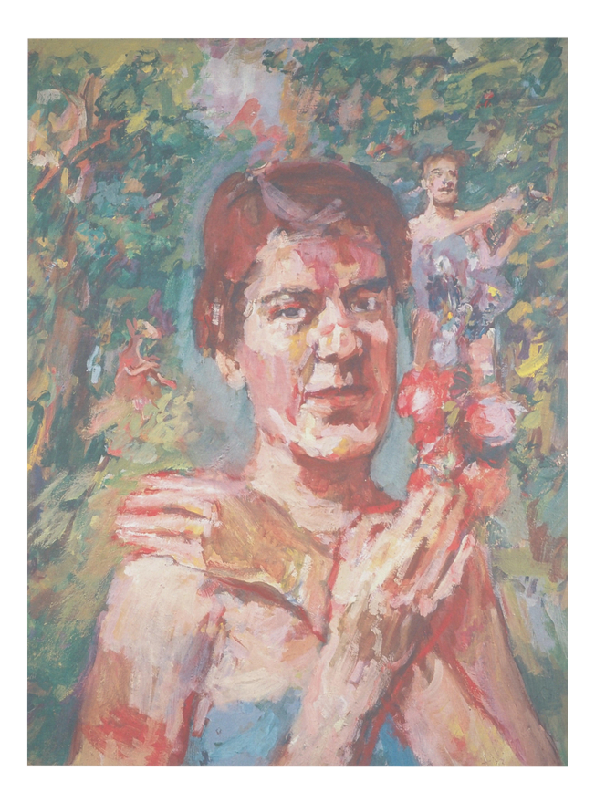Oskar Kokoschka, Portrait of Olda Kokoschka, Lithograph