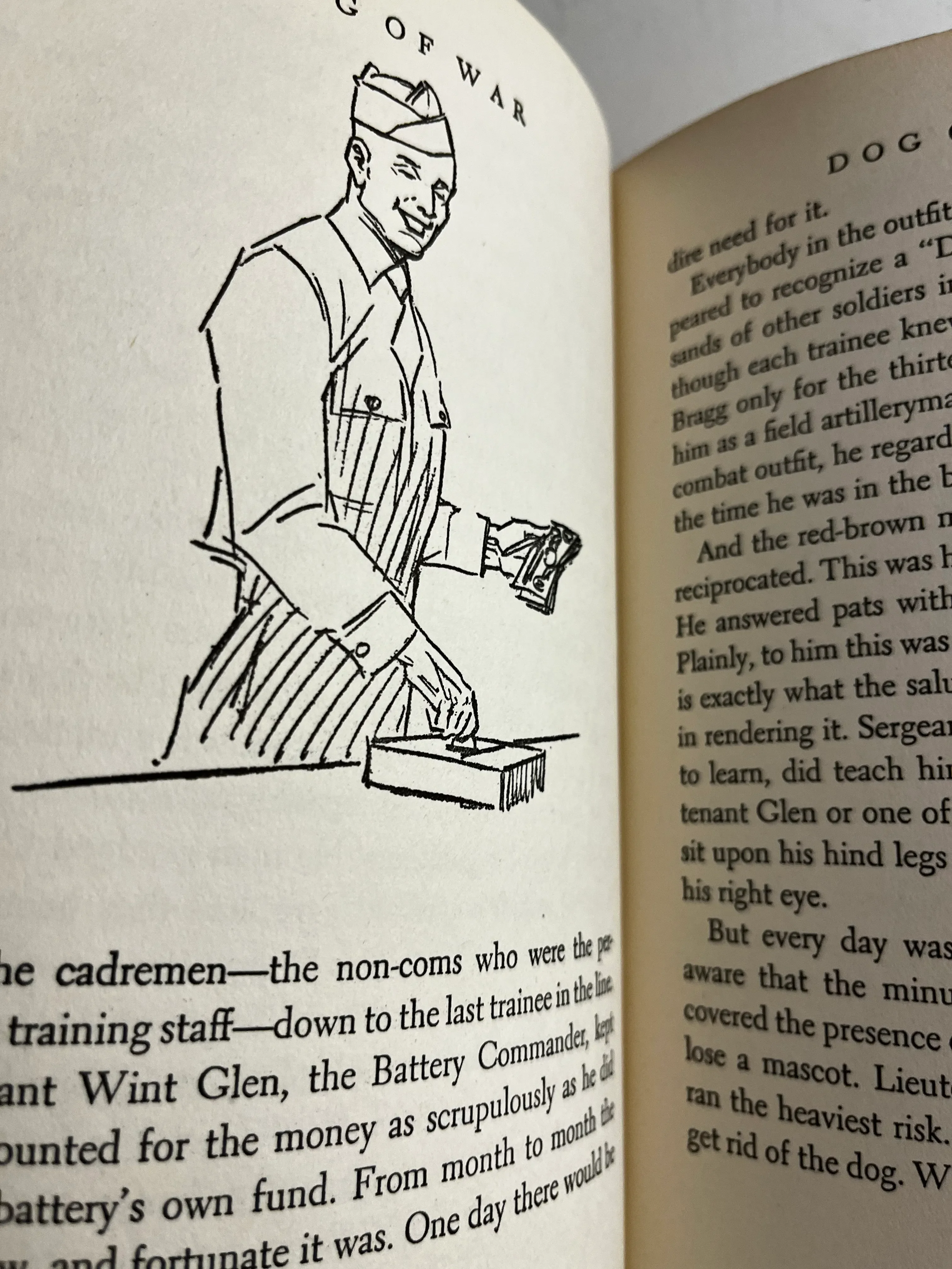 1944 Dog of War Fairfax Downey Book