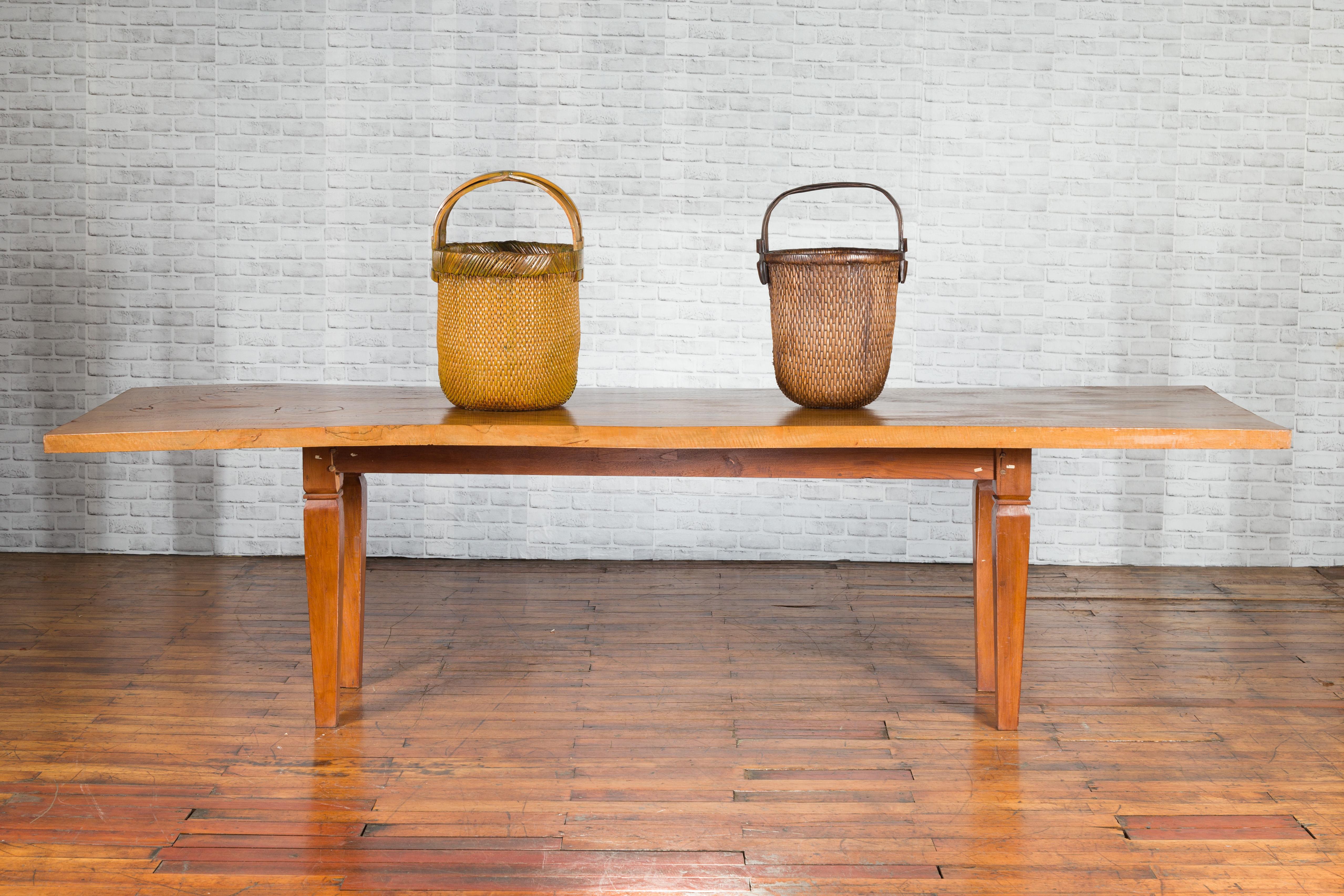 Mikoshi Dining Table: Solid Pine, Traditional Design