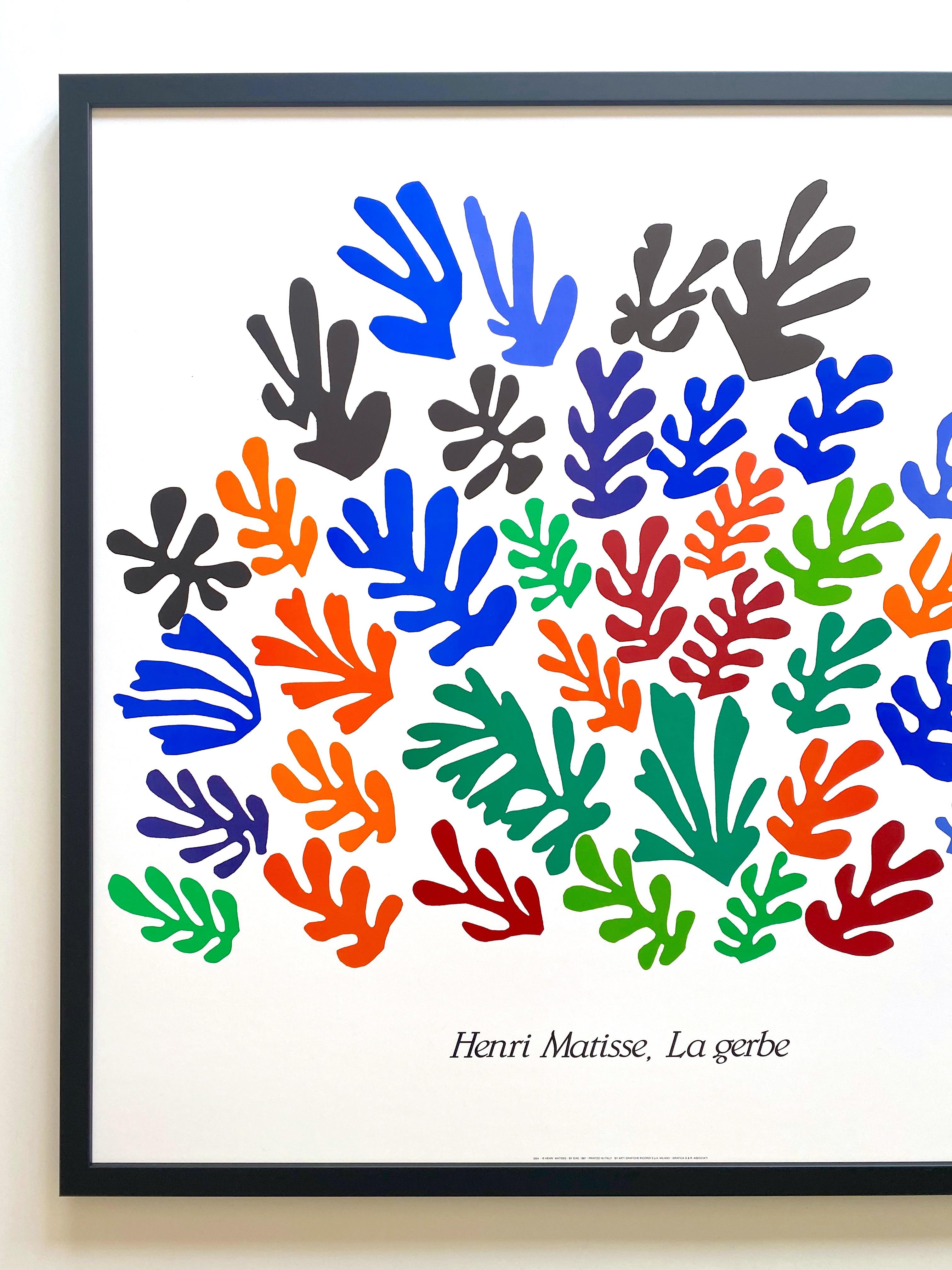 henri matisse, la gerbe 1953. 45x32 - Acquista Riproduzioni di manifesti  antichi su todocoleccion