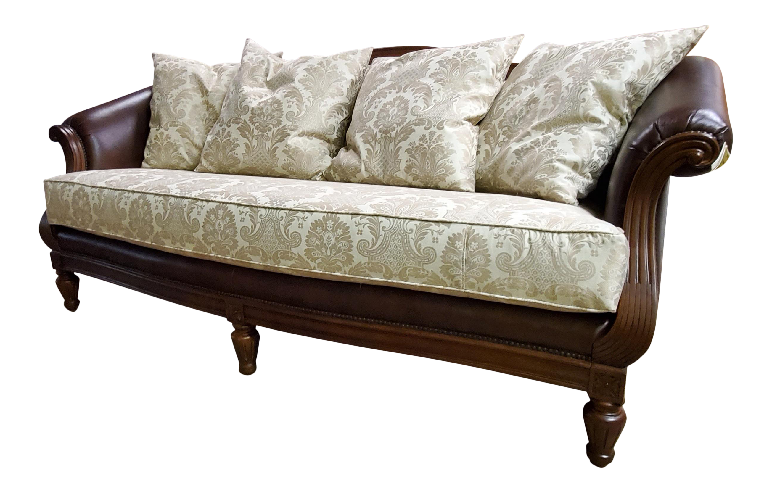 Thomasville Ernest Hemingway Leather Sofa