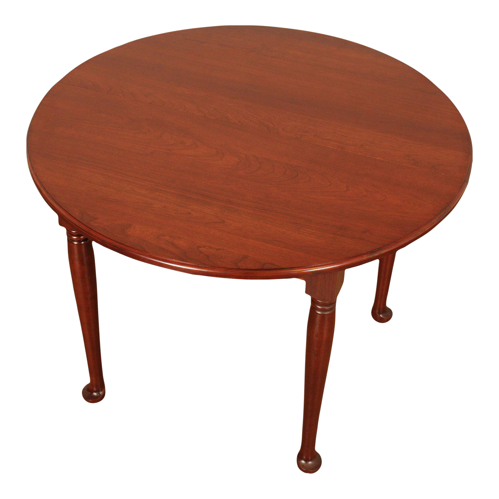 Tom Seely Round Expandable Cherry Dining Table Chairish