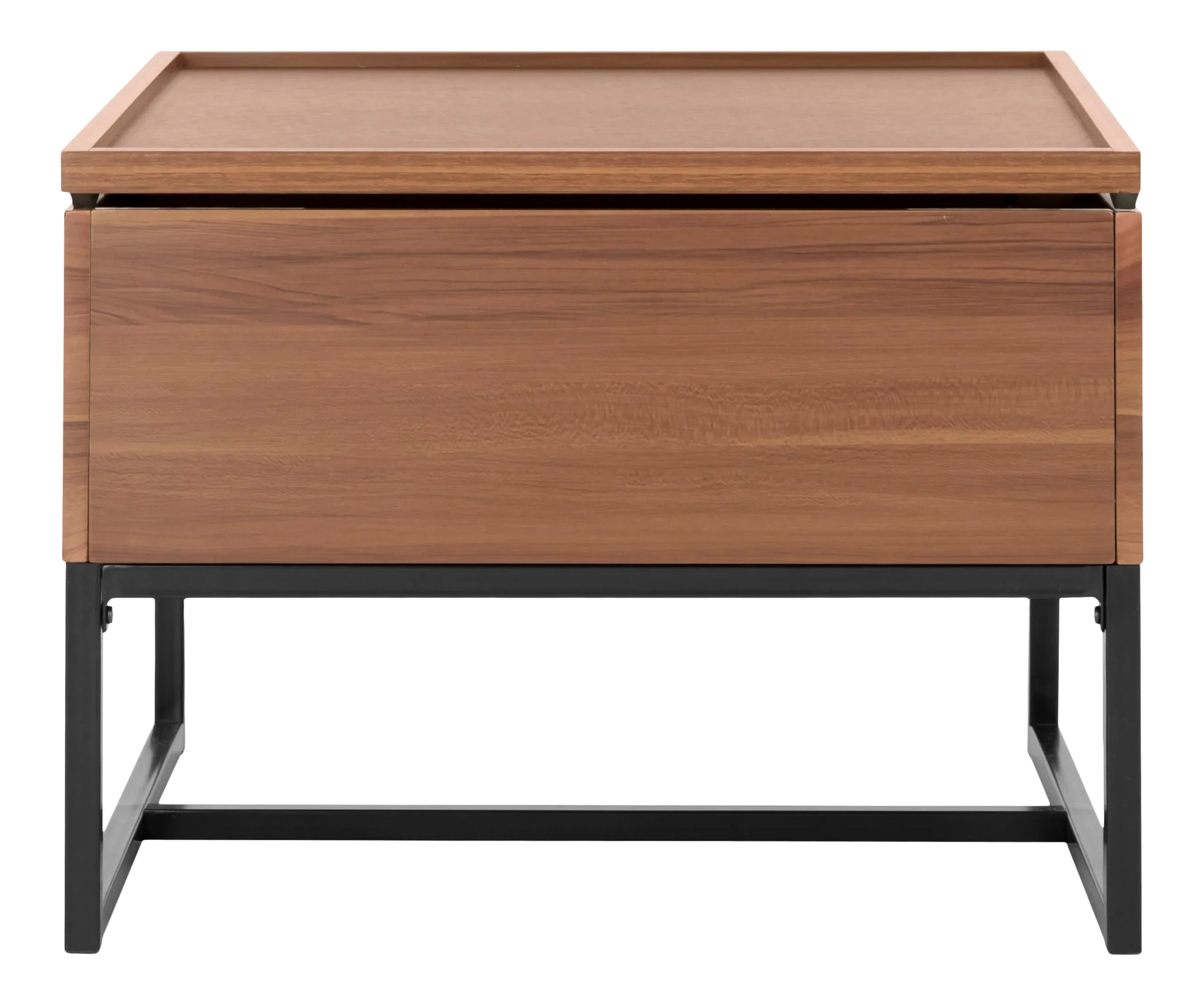 Williams LiftTop Coffee Table in Dark Oak & Black Chairish