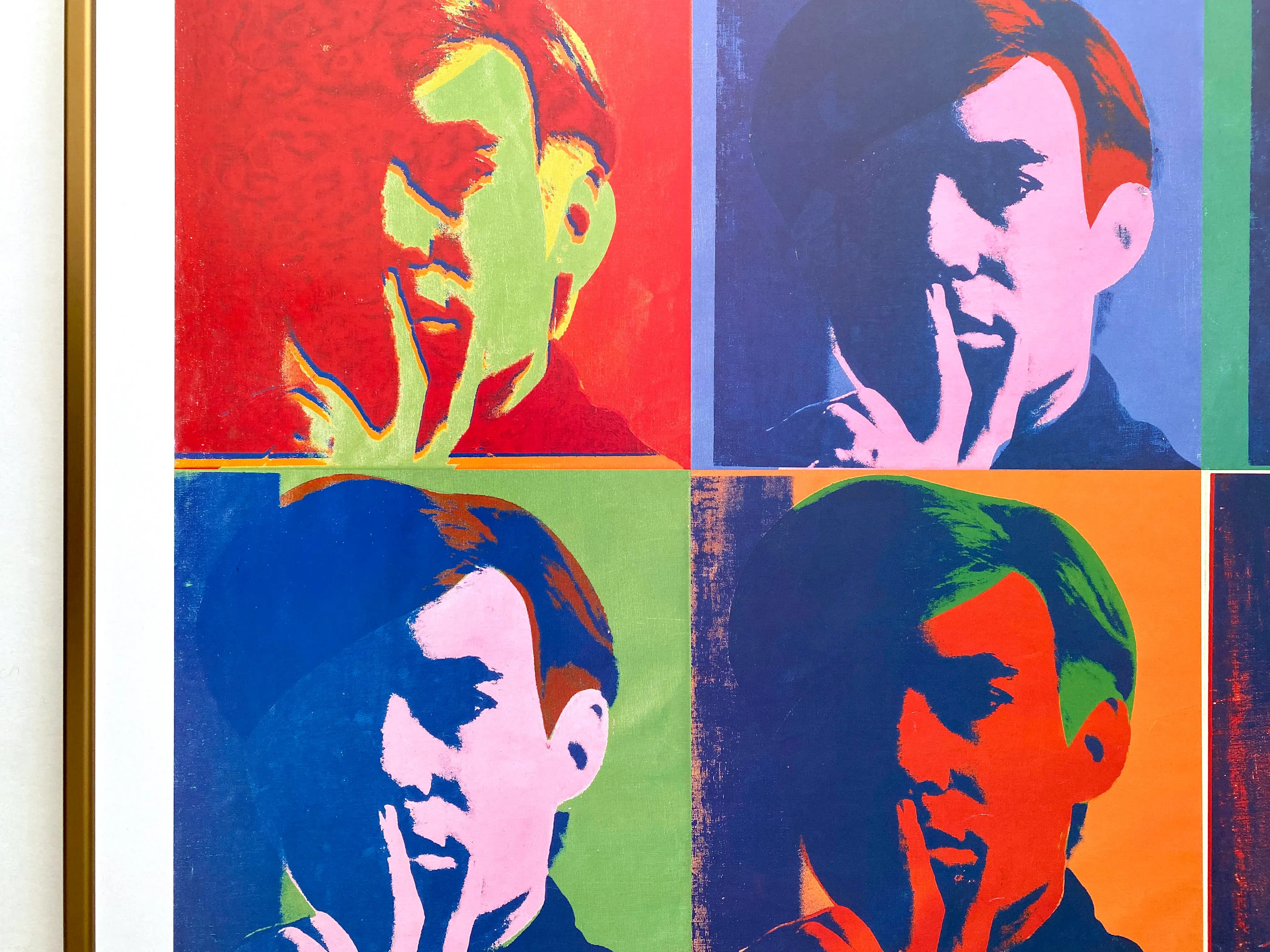 アート・デザイン・音楽 ANDY WARHOL Abstracts Andy Warhol Vintage 1986 Limited Edition Large Fine Art