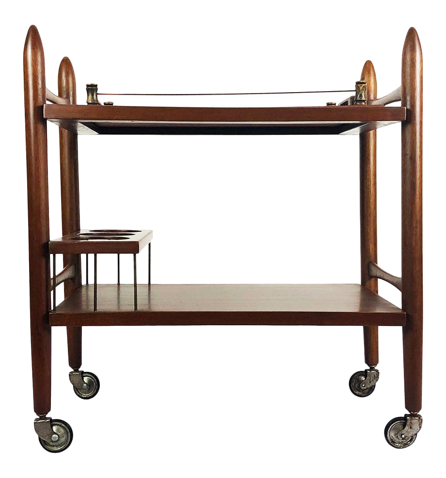 MidCentury Modern Mexican Bar Car by Eugenio Escudero Chairish