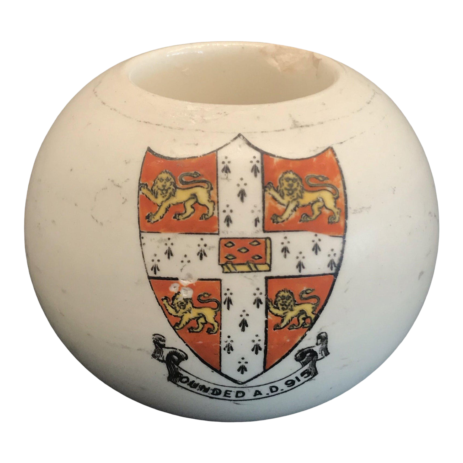 Vintage Early 20th Century British Ceramic Colton Match Striker With