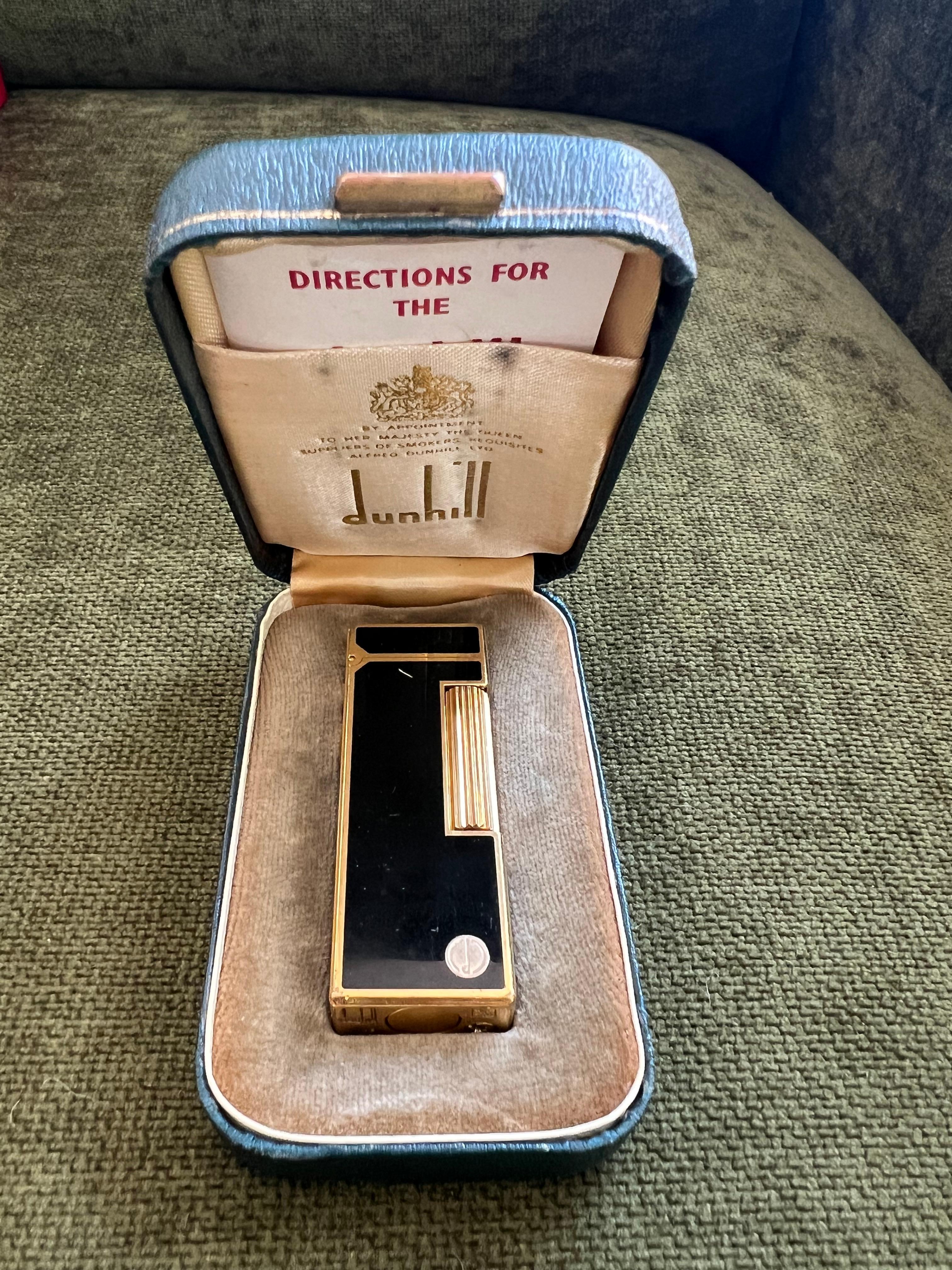 Louis Vuitton Lighter Vintage EPI Gold Lighter Brass Trunks