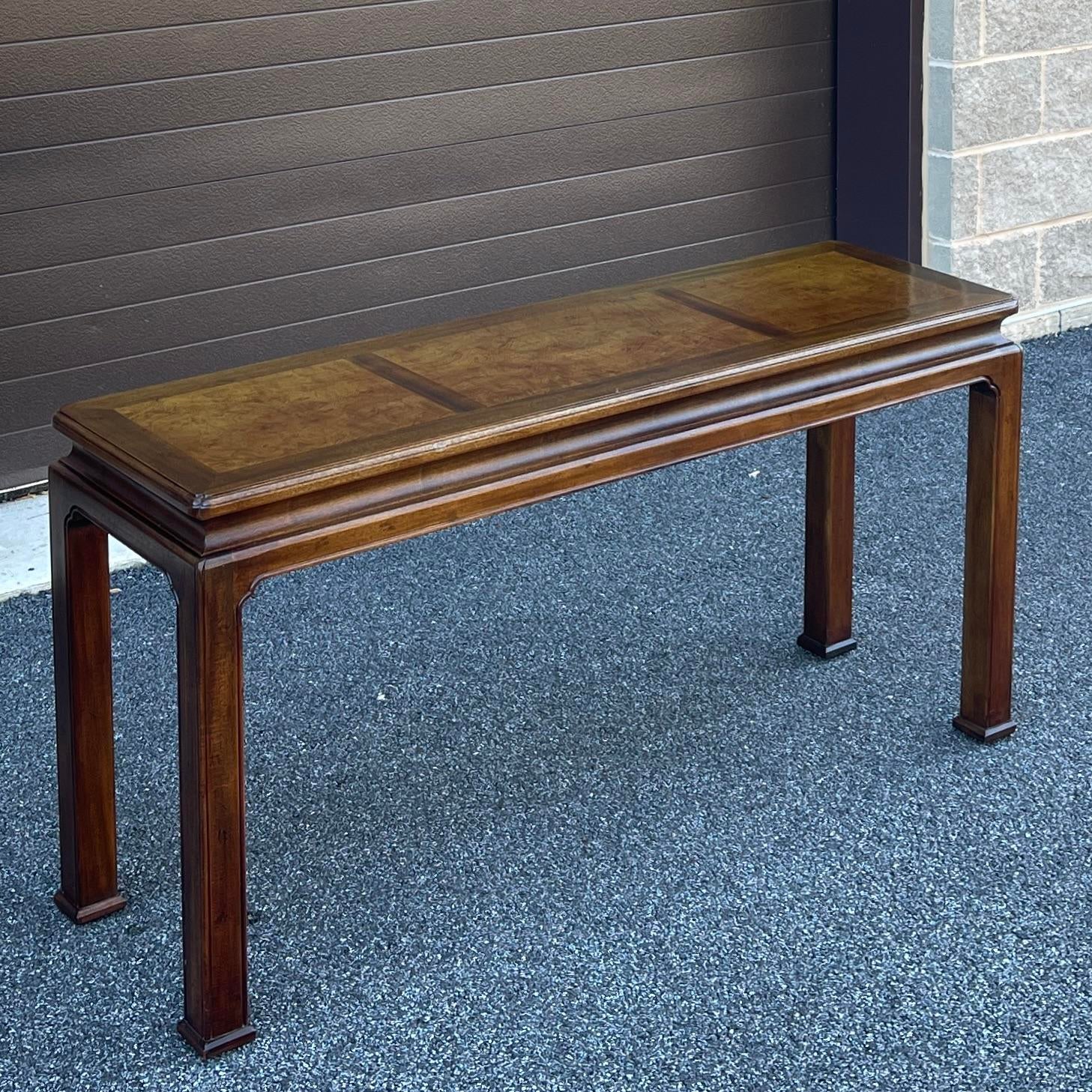 Henredon sofa table deals