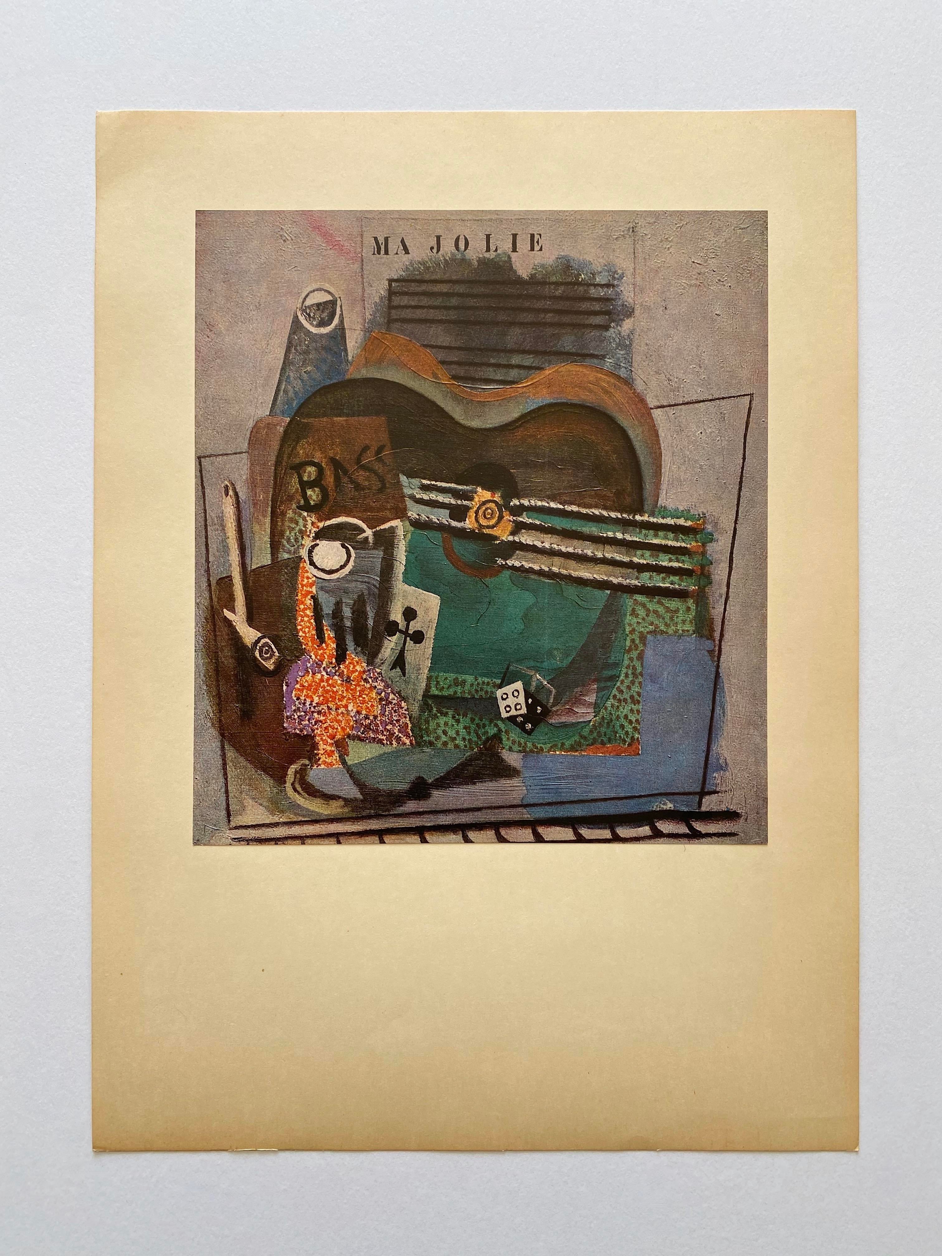 Pablo Picasso Vintage 1953 First Edition Cubism Fine Art